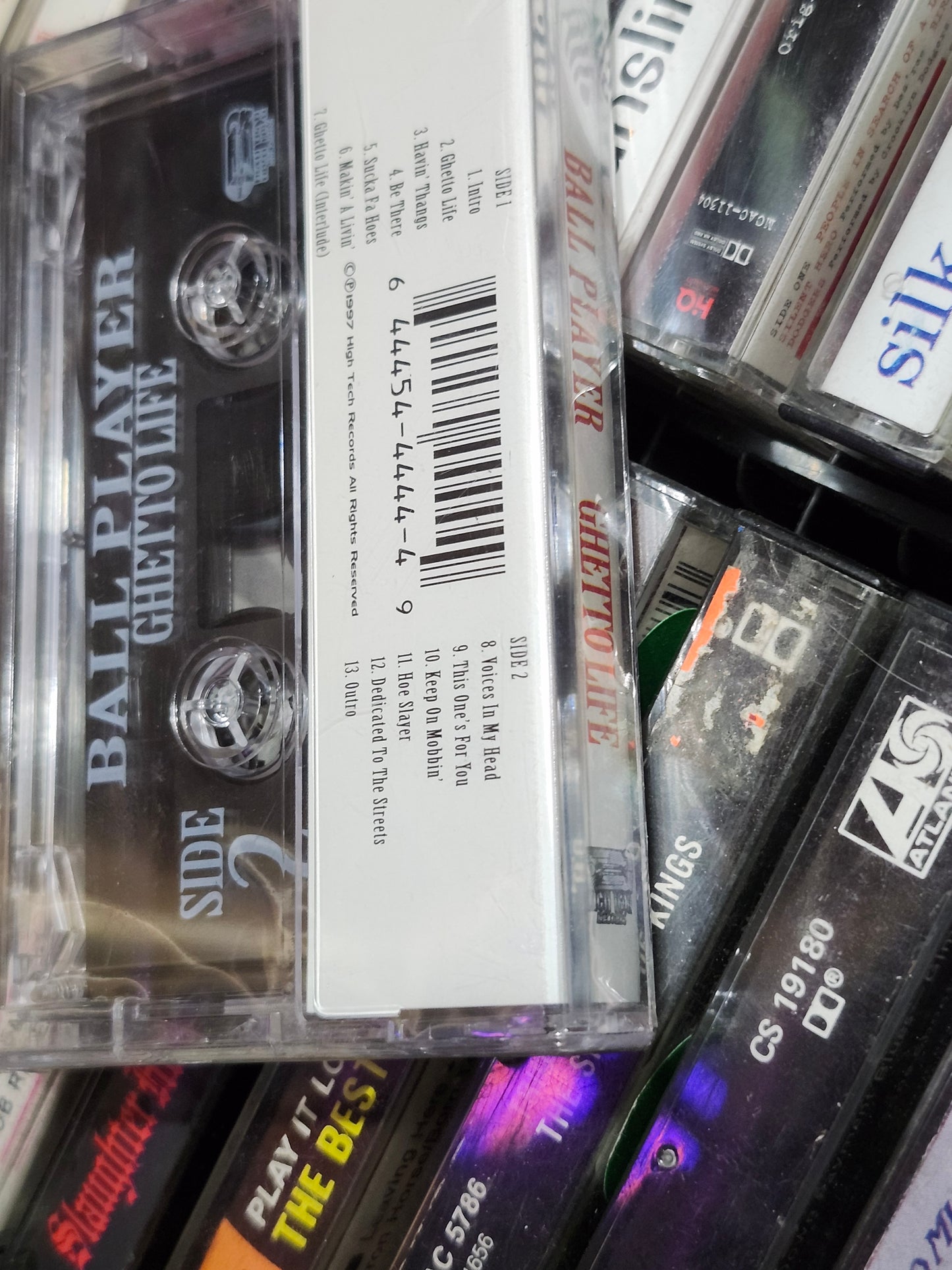 Ball Player Ghetto Life Cassette Mac Mall San Quinn B-Legit