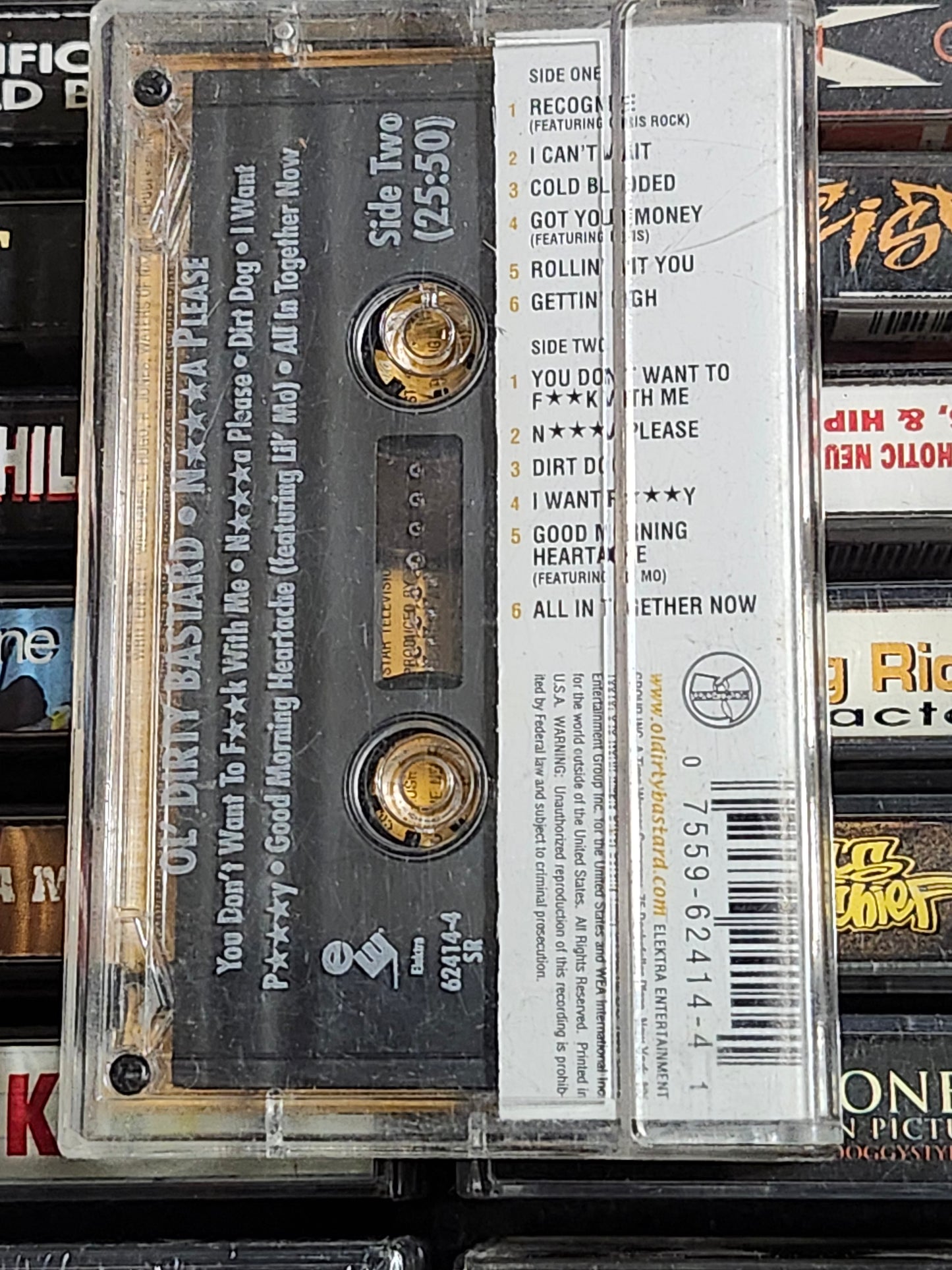 Ol’ Dirty Bastard N*gga Please Cassette Wu-Tang Nigga