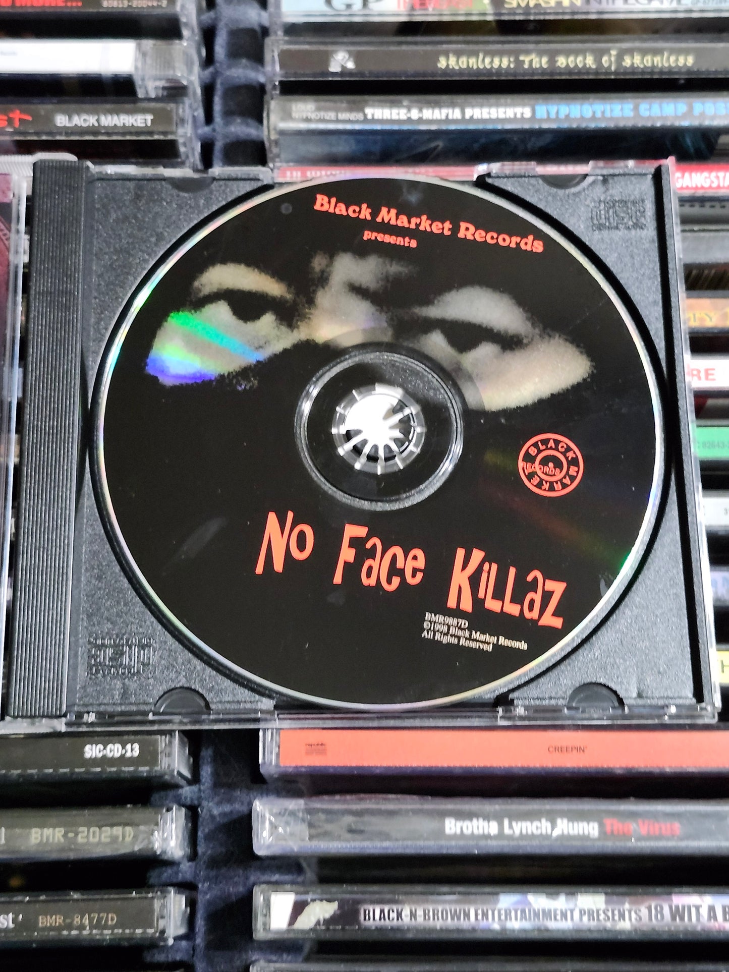 Black Market No Face Killaz CD Brotha Lynch X-Raided Celly Cel B-Legit Rare HTF