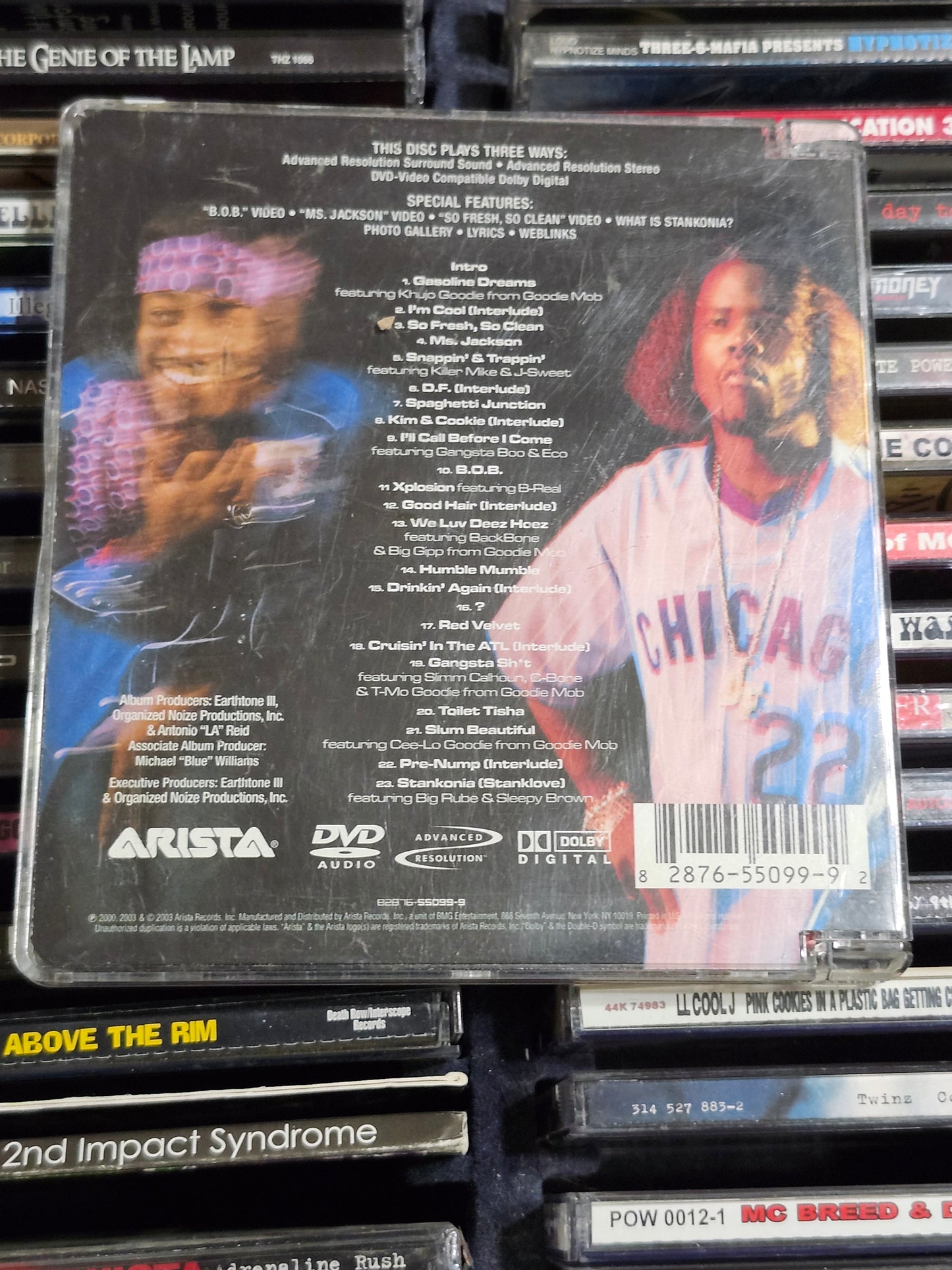 Outkast Stankonia DVD Rare HTF OOP