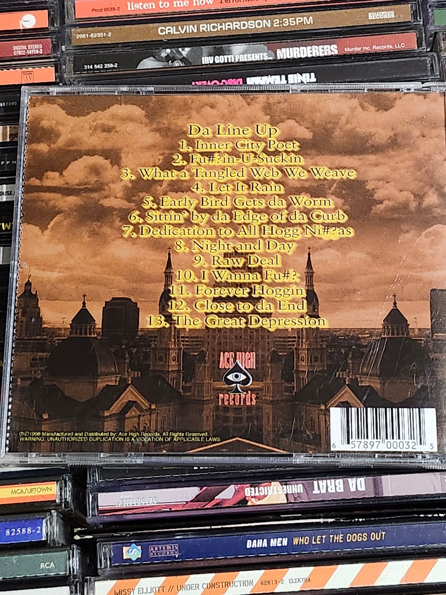 Gangsta Dre Inner City Poet CD Rare Sacramento CA Rap G-Funk HTF OOP Norcal
