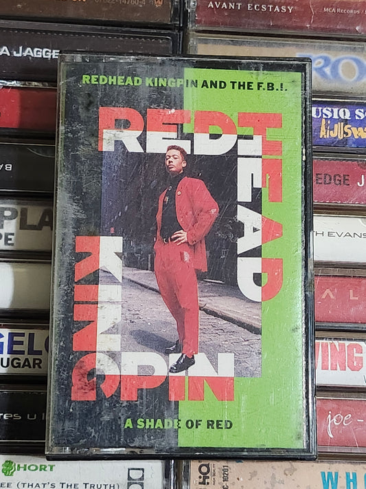Redhead The Kingpin The F.B.I. A Shade Of Red Cassette Tape Hip-Hop Rap