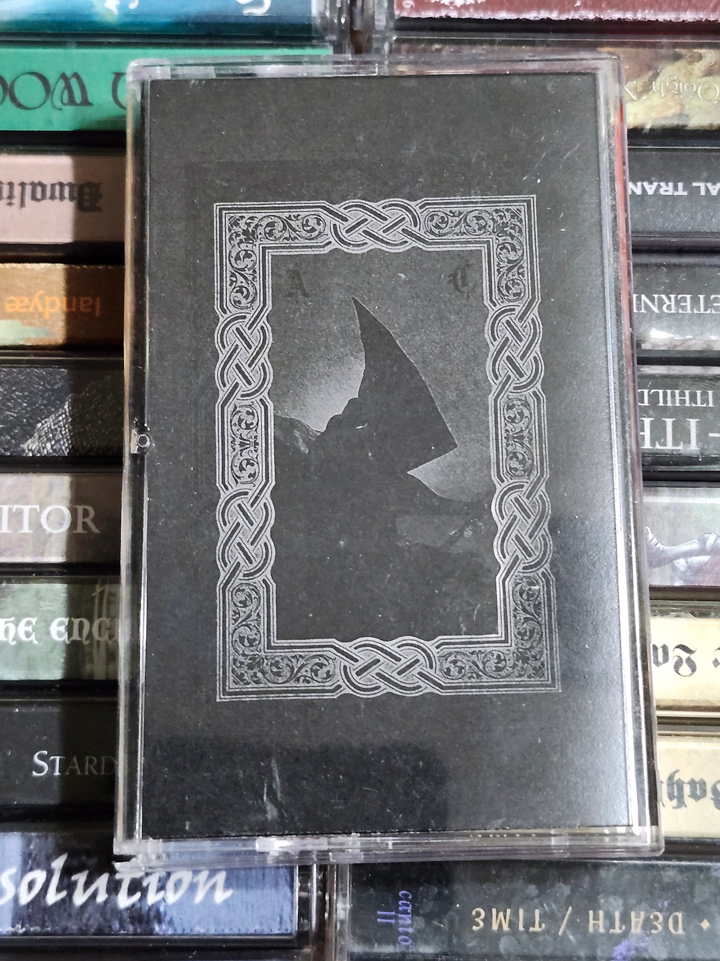 Arcane Cavern - Sorcery Of Chaos Dungeon Synth Cassette Rare HTF OOP