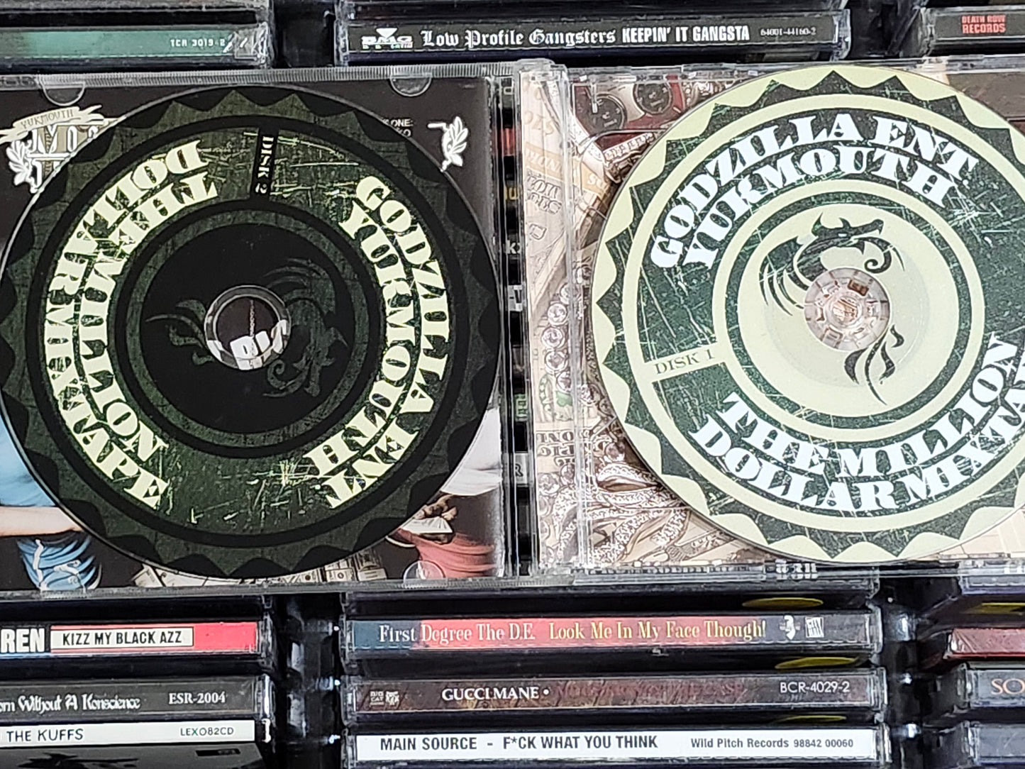 Yukmouth Million Dollar Mixtape - CD Mac Dre C-Bo Kanye Jeezy Mob Figaz