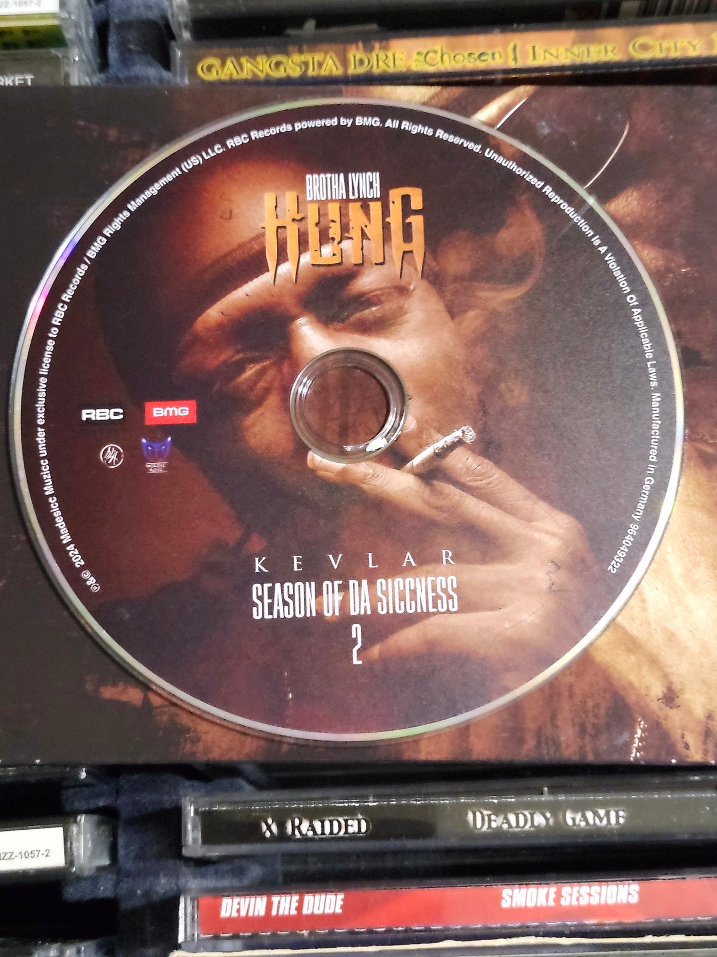 Brotha Lynch Hung Season Of Da Siccness 2 CD Swifty Mcvay D12 G-Macc HTF Rare