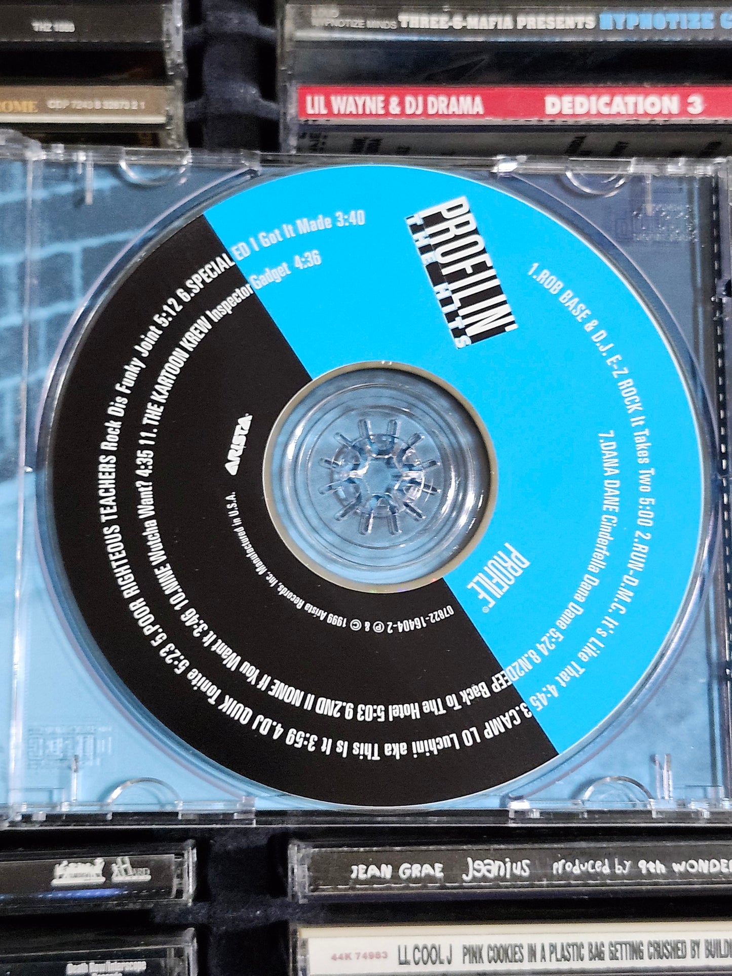 Profilin 1: The Hits CD N2deep DJ Quik 2nd II None Run DMC Rob Base
