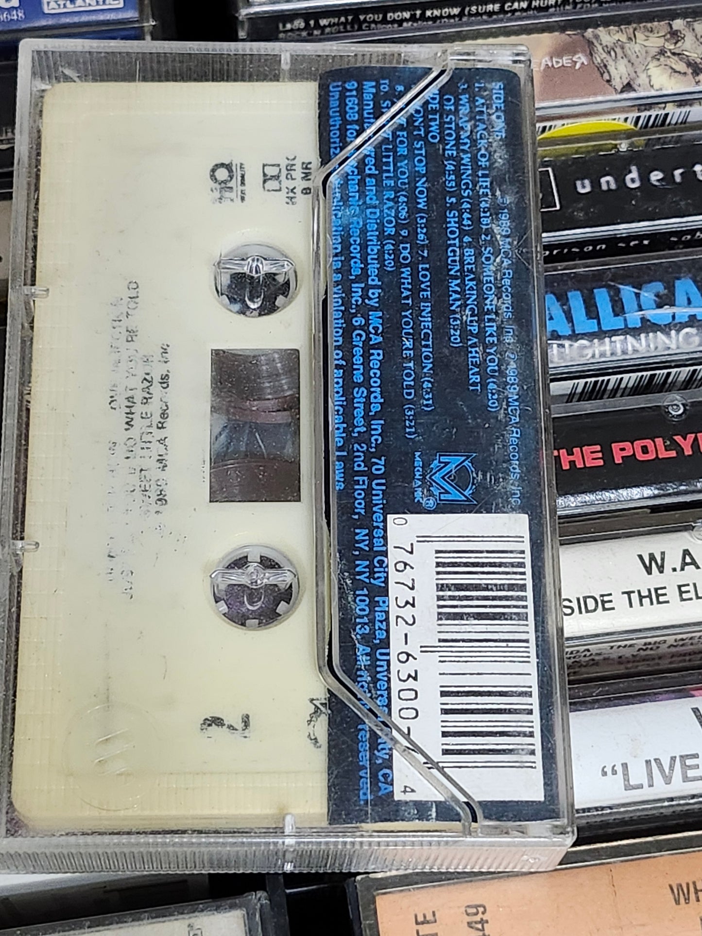 Bang Tango Psycho Cafe Cassette Tape