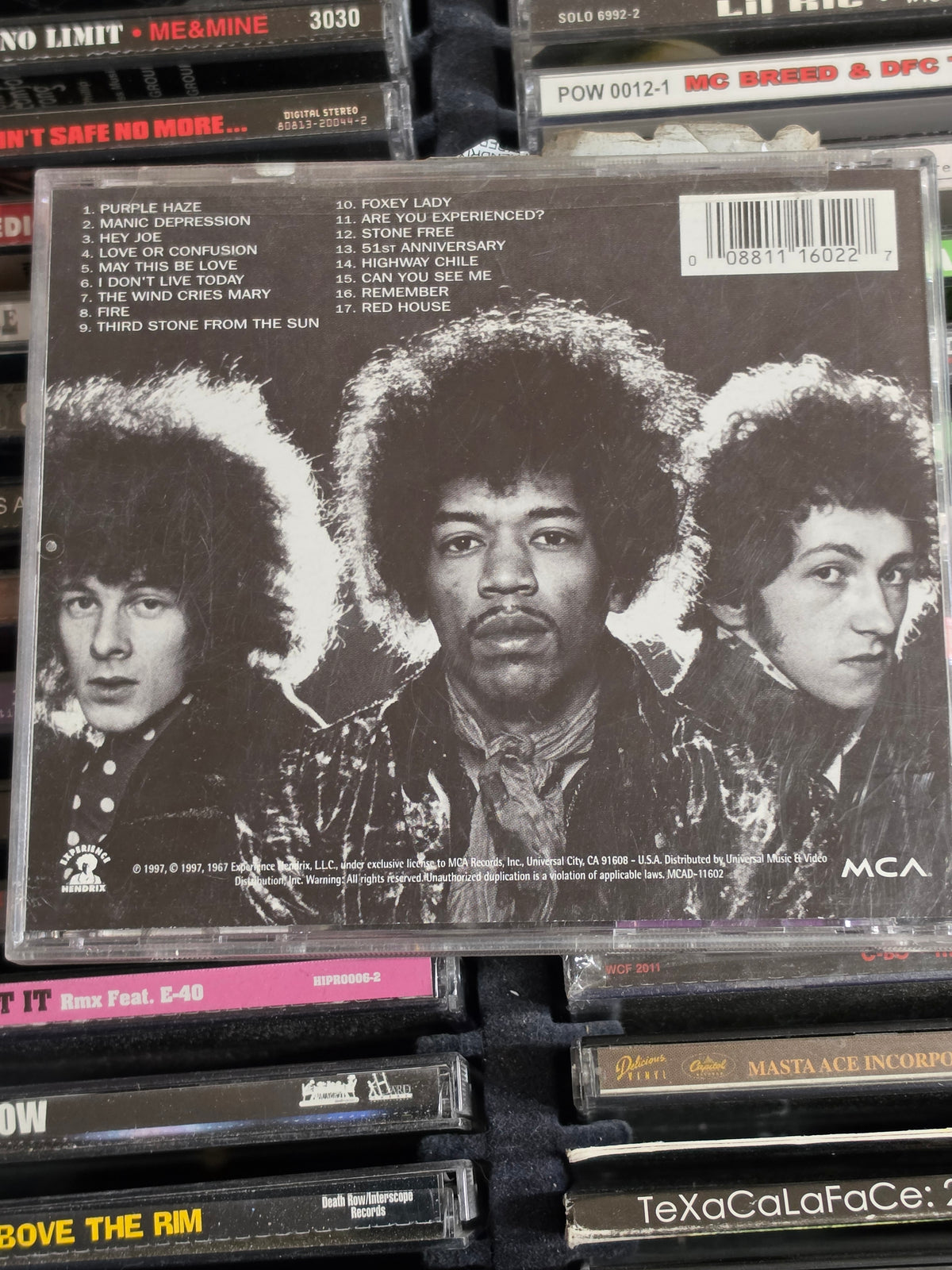 Jimi Hendrix Are You Experienced CD