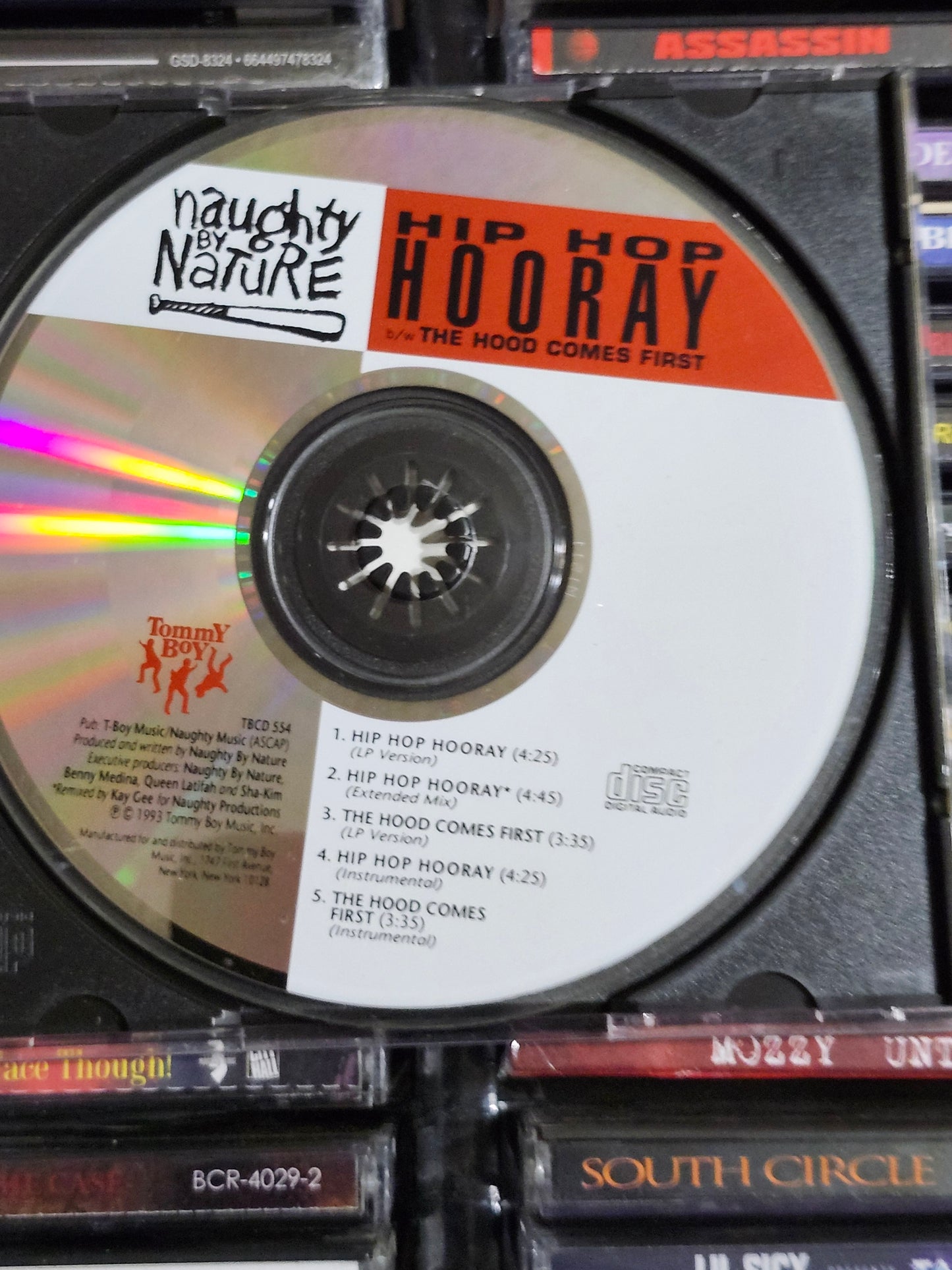 Naughty By Nature Hip Hop Hooray CD  Single