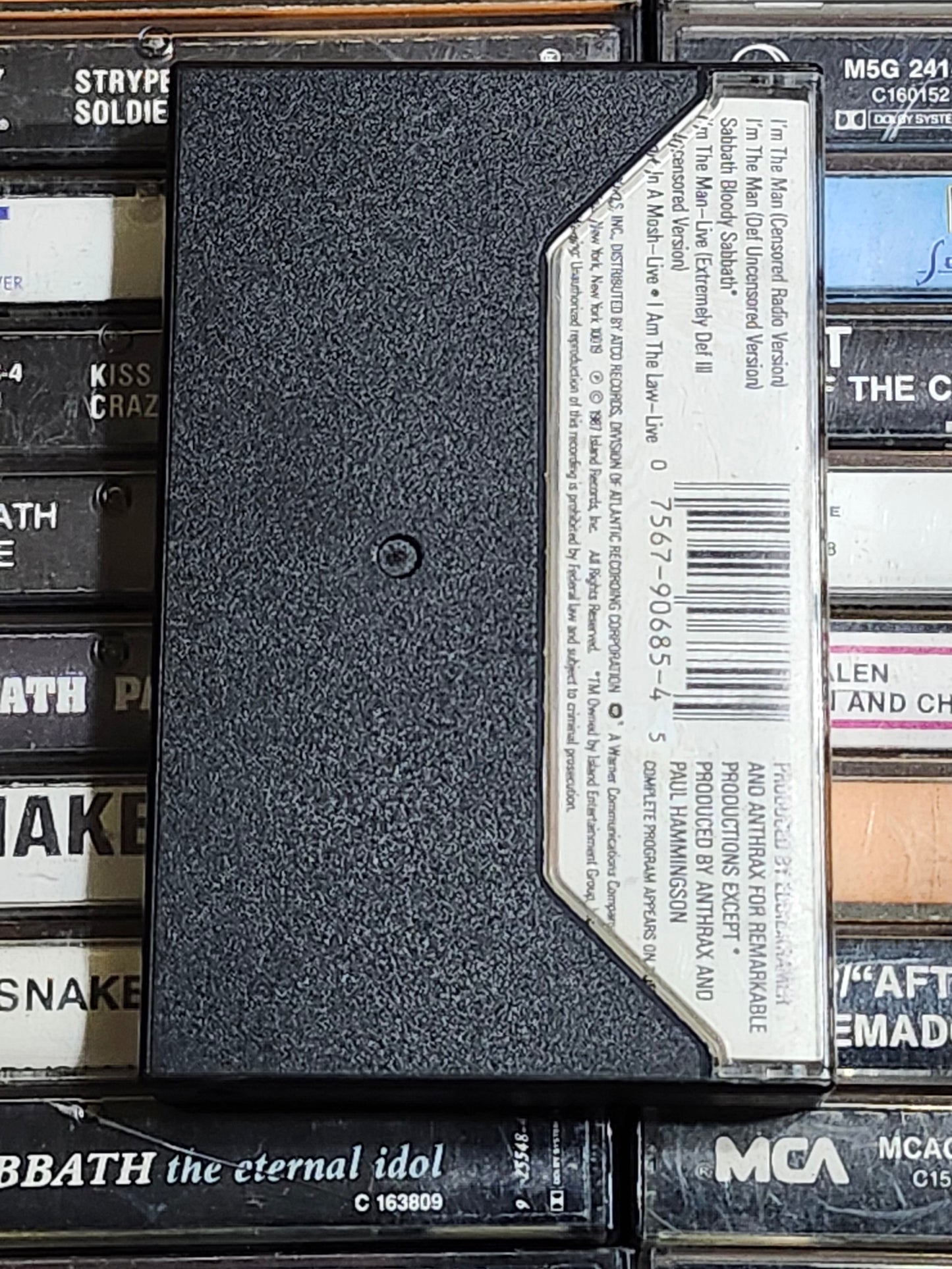 Anthrax - I'm the Man Cassette Tape Heavy Metal
