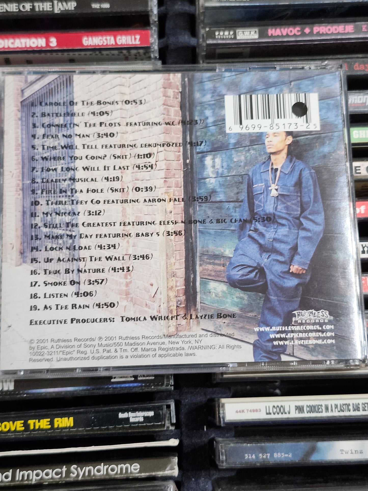 L-Burna - Thug By Nature CD Bone Thugs