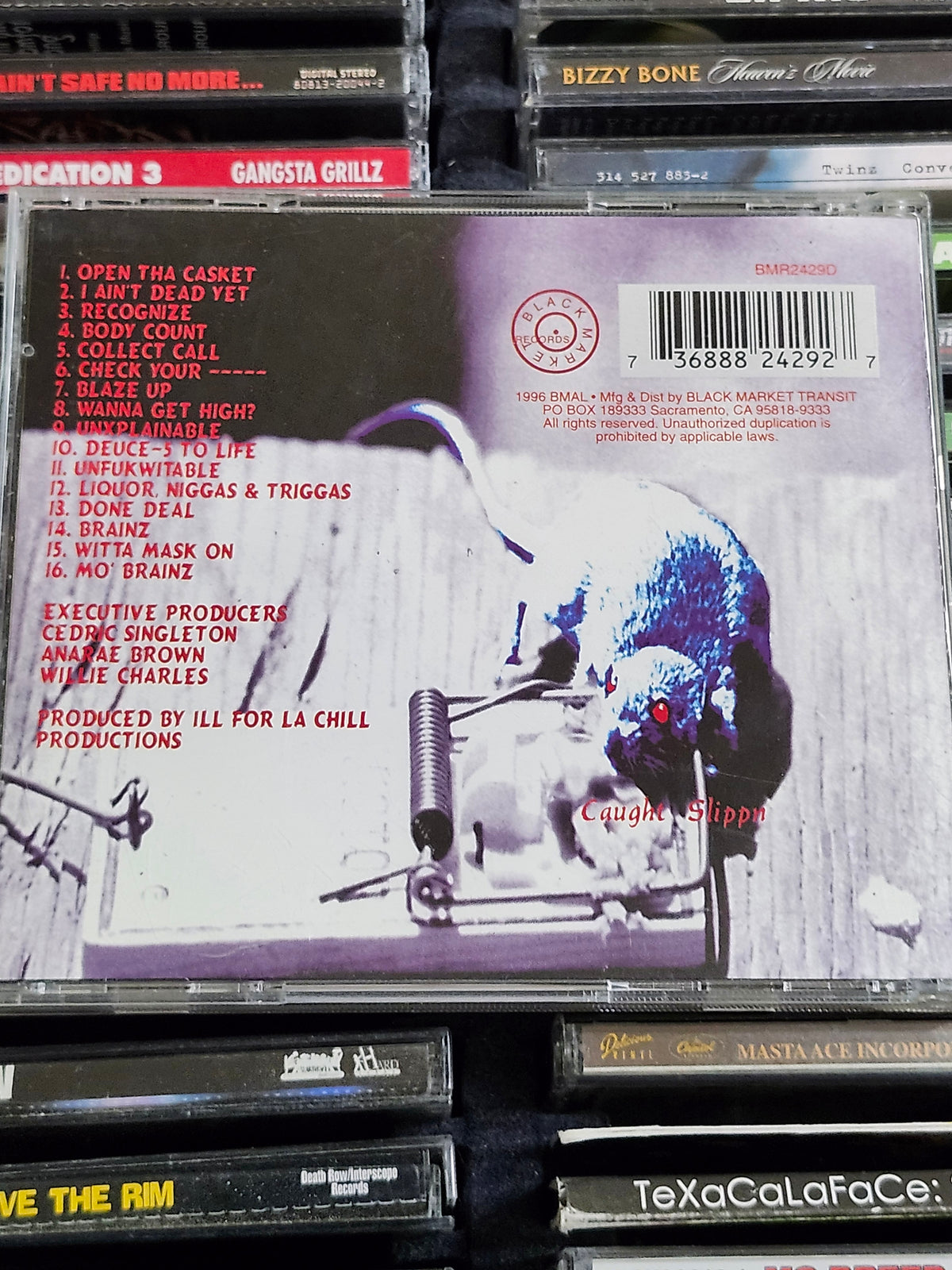 X-Raided Xorcist CD Rare HTF OOP Black Market Brotha Lynch