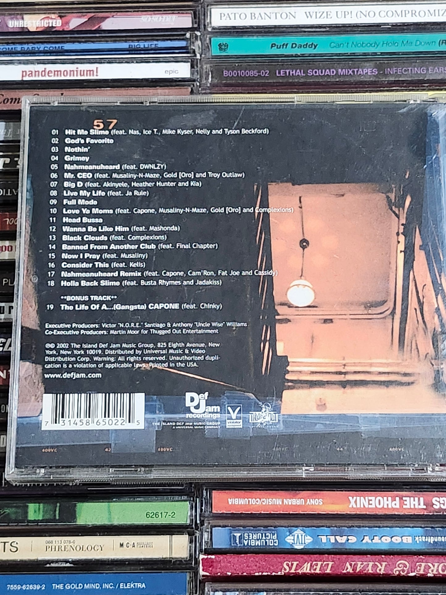 N.O.R.E. God’s Favorite CD Noreaga NORE Nelly Nas Ice-T Busta Rhymes Fat Joe