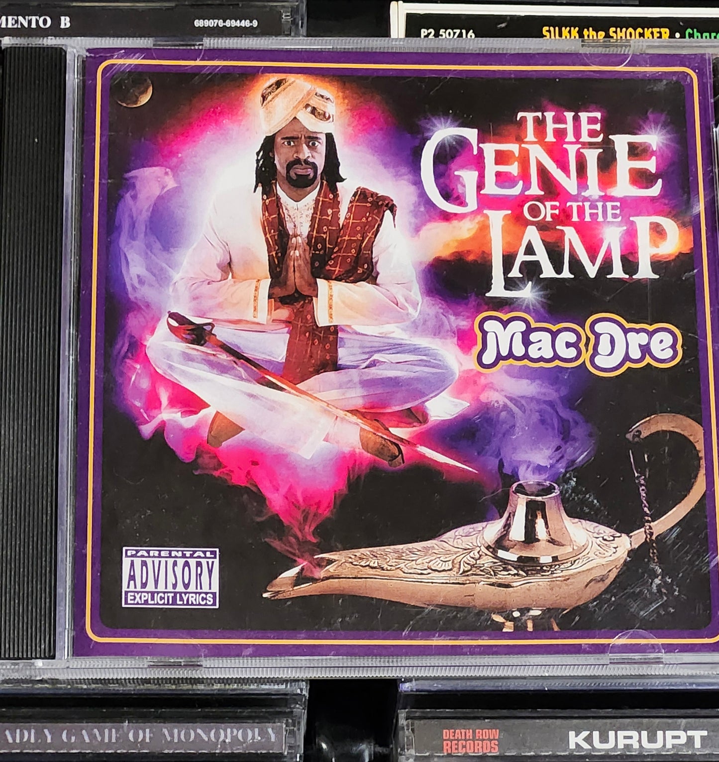 Mac Dre Genie Of The Lamp CD Rare HTF OOP Bay Rap Thizz
