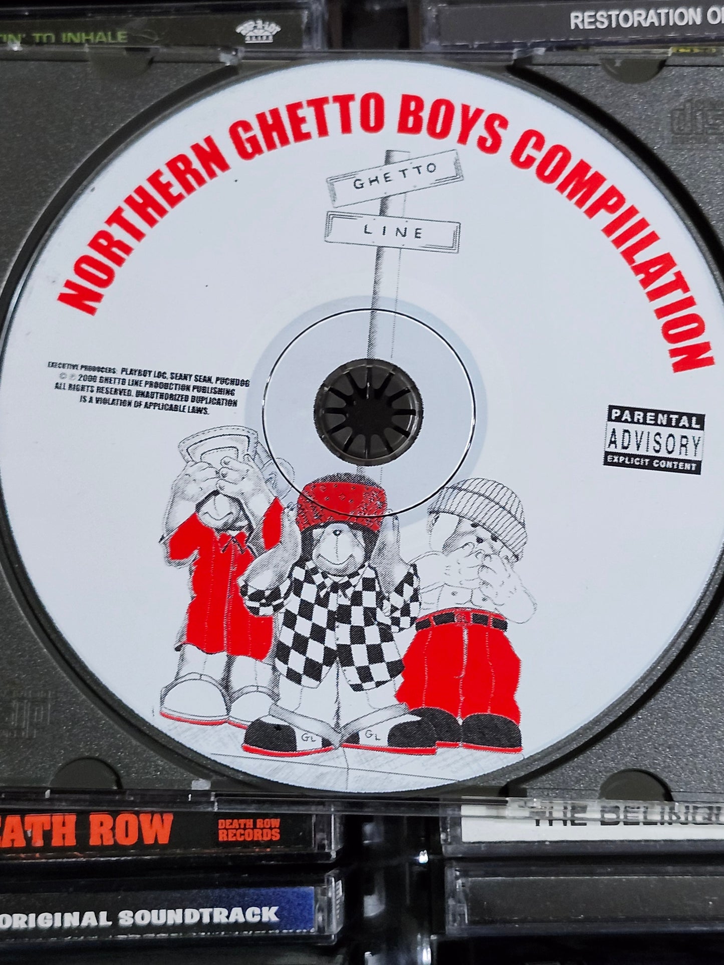 Northern Ghetto Boys CD San Quinn Totally Insane Darkroom Familia Rare HTF OOP