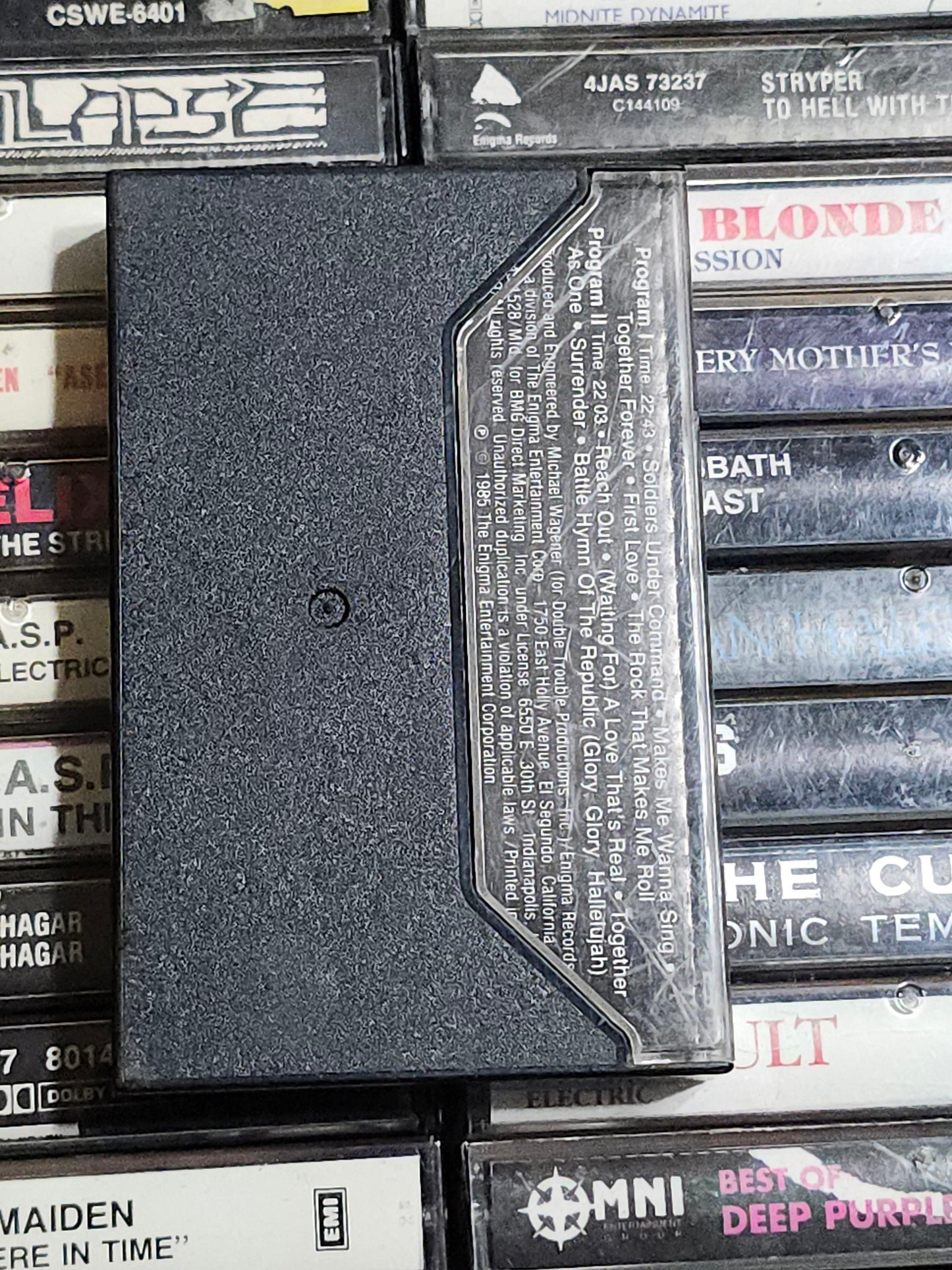 Stryper Isaiah 53:5 Soldiers Under Command  Cassette Tape