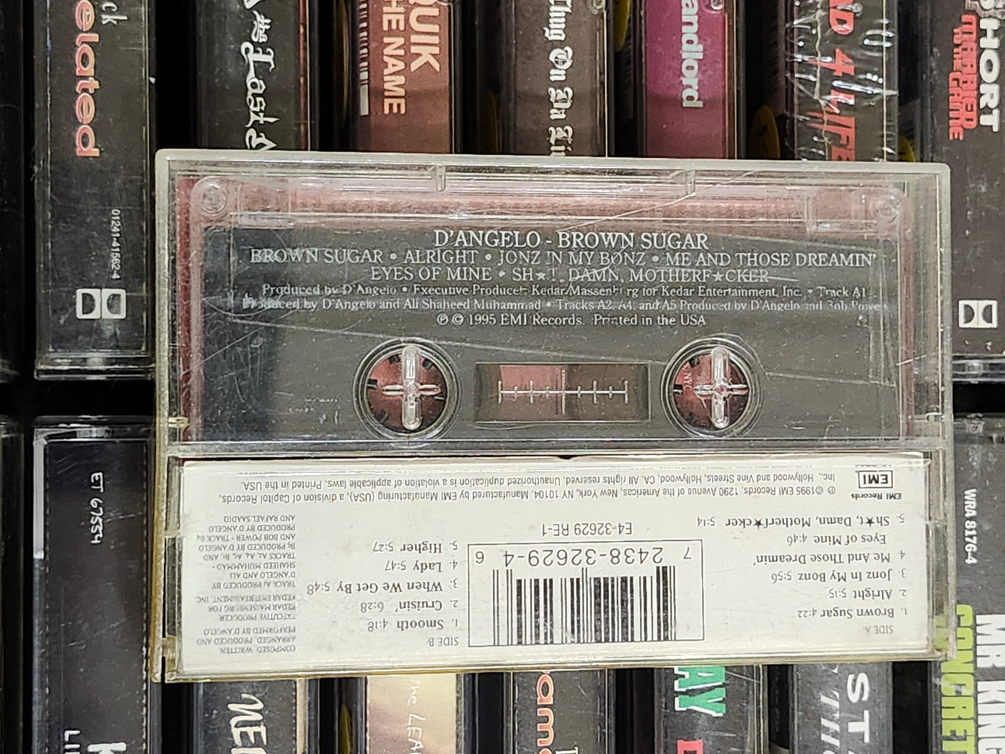 D’Angelo Brown Sugar Cassette Rare HTF OOP