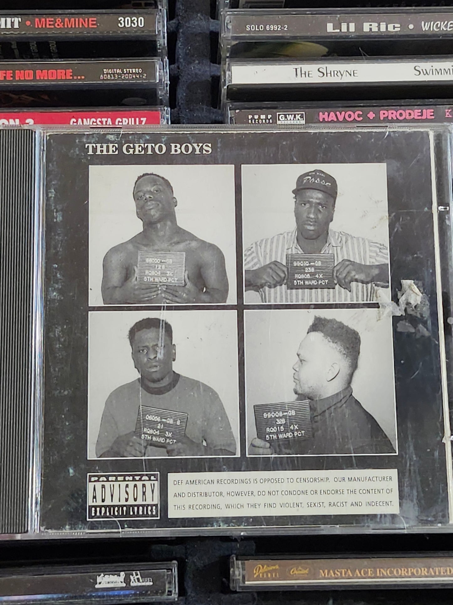 Geto Boys CD Rare HTF OOP Scarface