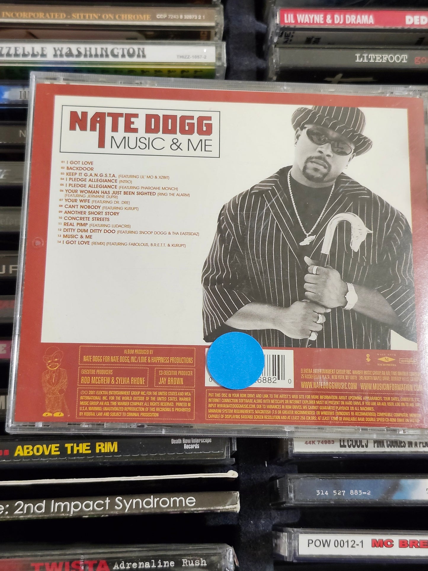 Nate Dogg Music & Me CD