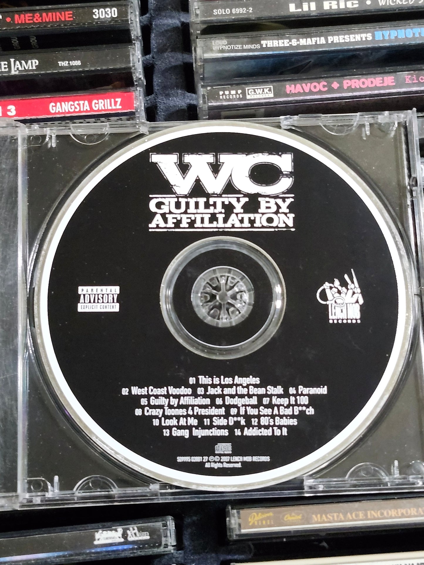 WC - Guilty By Affiliation CD Hip Hop Rap