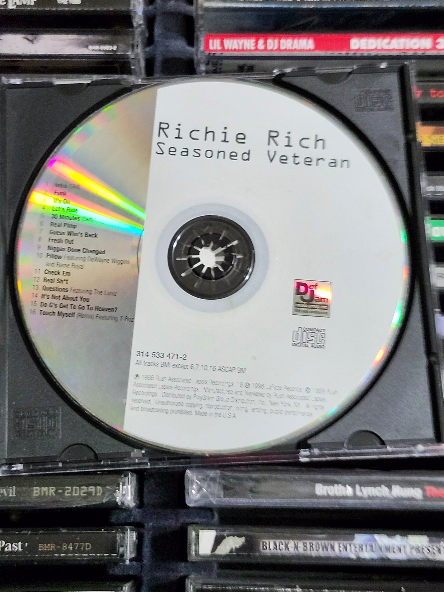 Richie Rich Seasoned Veteran CD Luniz
