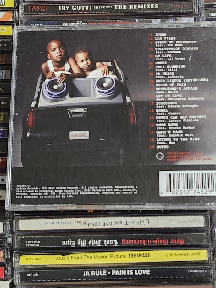 The Game - LAX CD L.A.X. Nas Ice Cube Lil Wayne