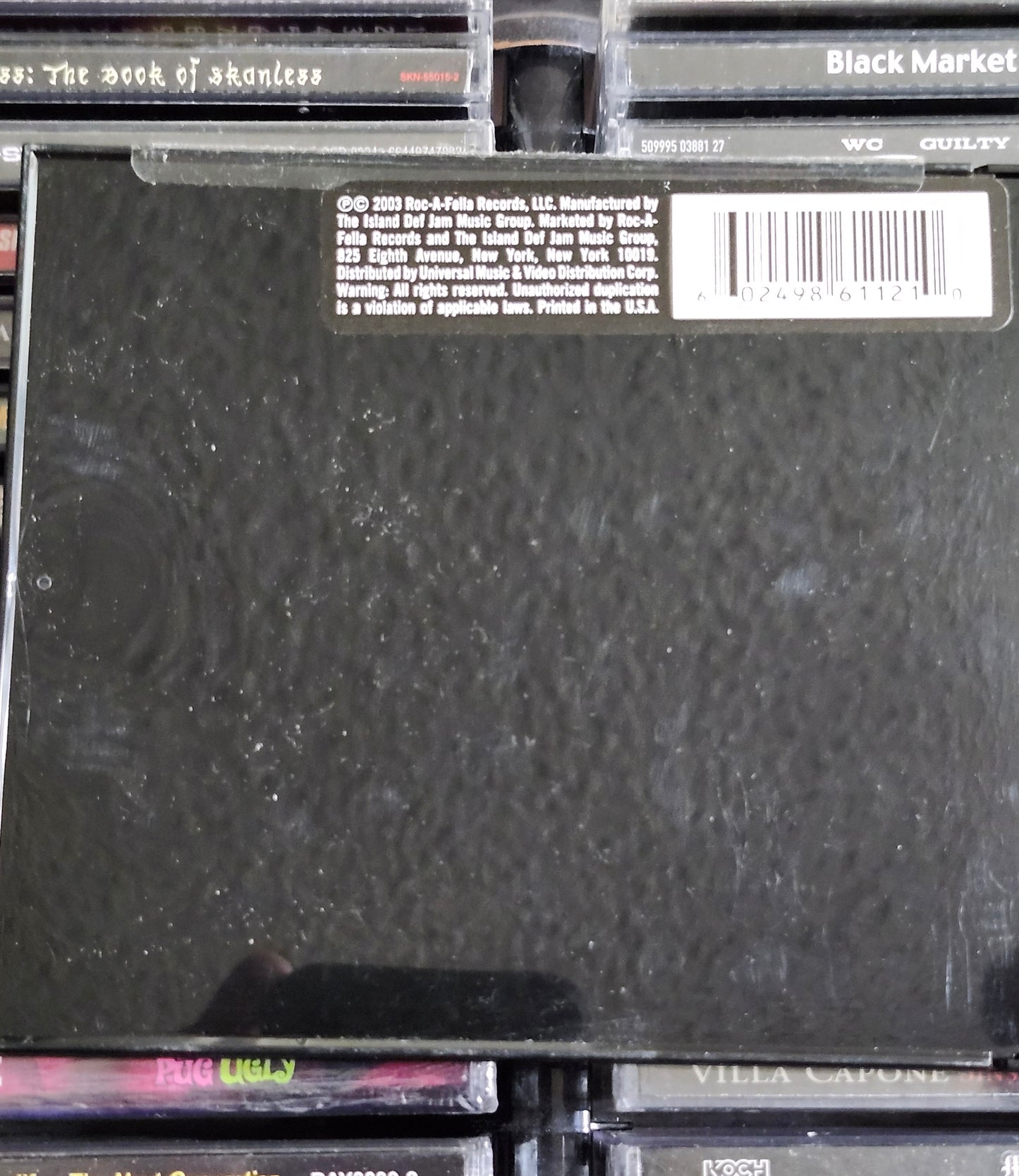The Black Album All Black Edition Jay-Z CD HTF OOP Rare Limited Rap Hip-Hop