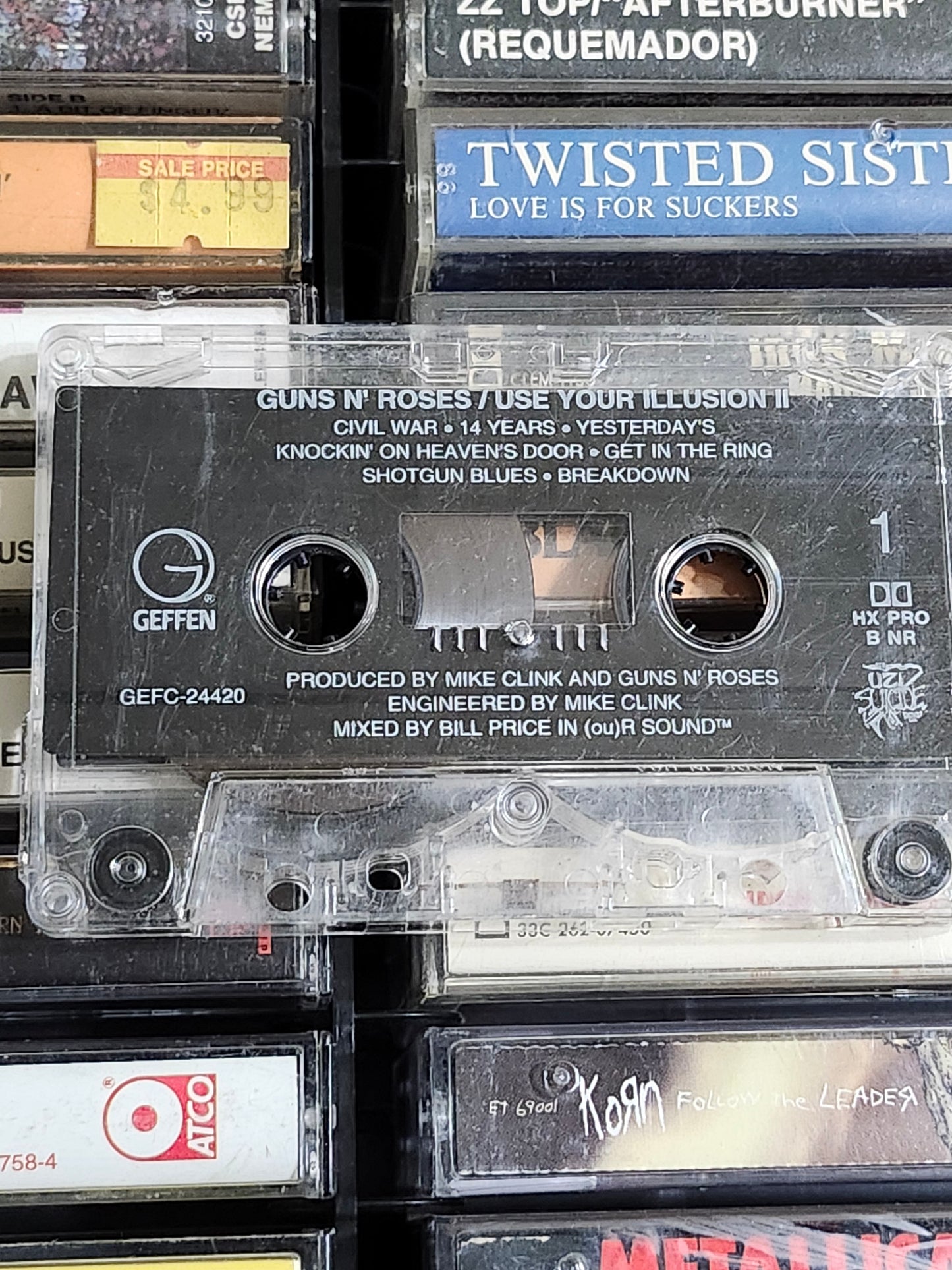 Guns N' Roses Use Your Illusion II Cassette