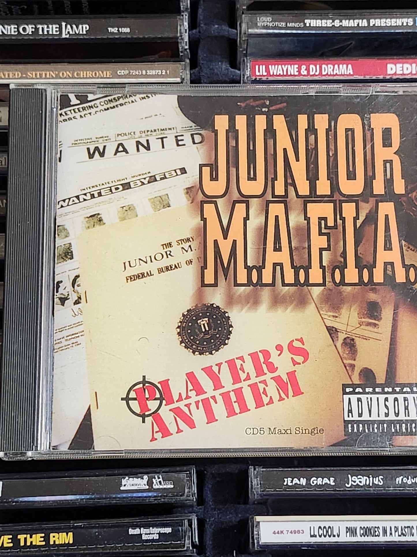 Junior Mafia Player's Anthem CD 6 Track Single Notorious B.I.G Biggie M.A.F.I.A