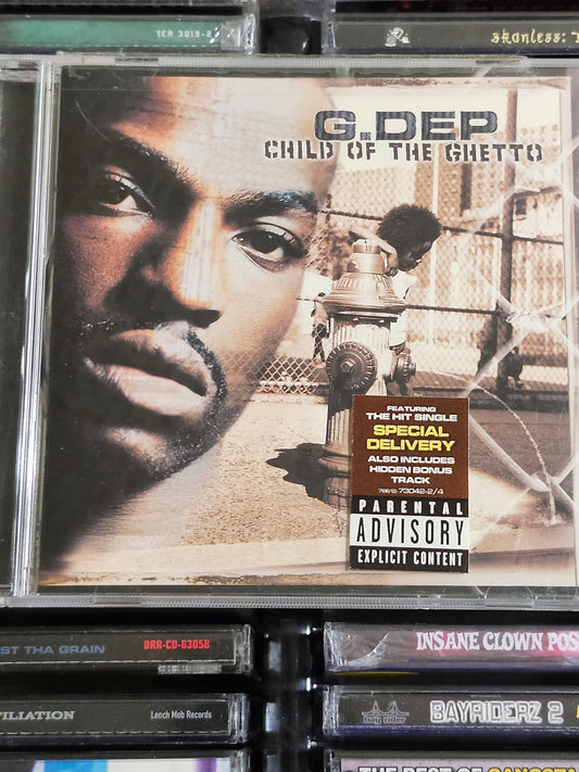 G. Dep Child Of The Ghetto CD Rakim Shyne Carl Thomas Black Rob