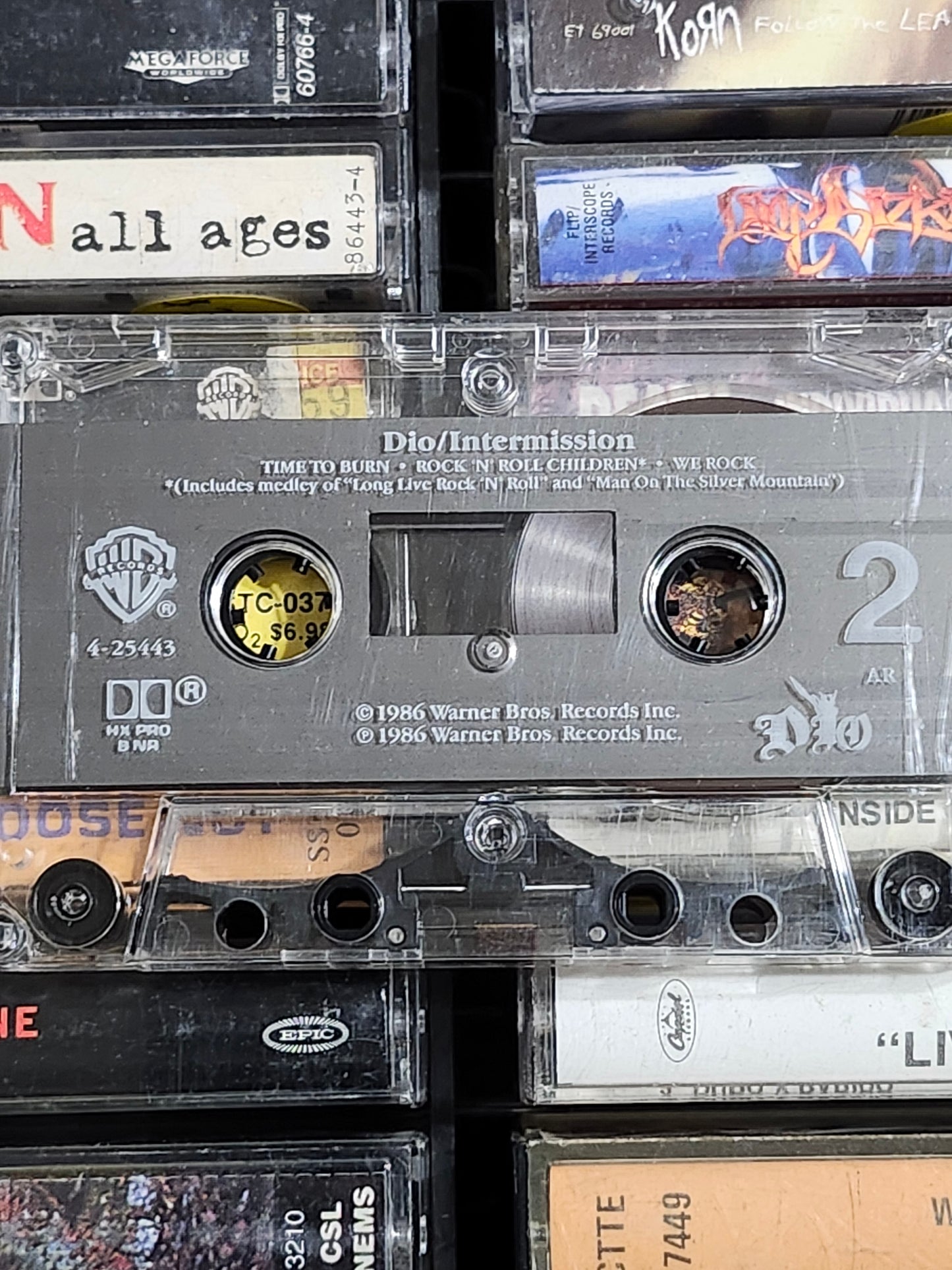 Dio Intermission Cassette Tape