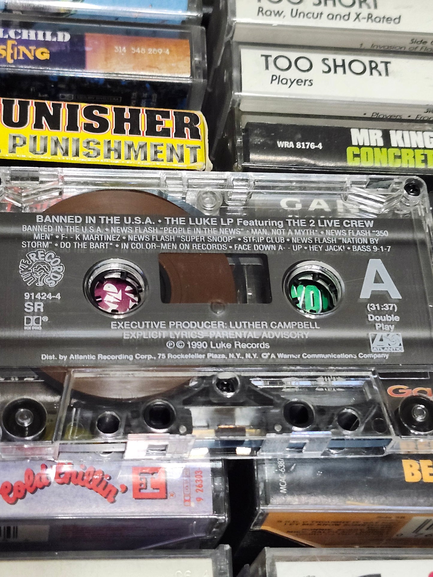 2 Live Crew Banned In The USA Cassette Tape Luke