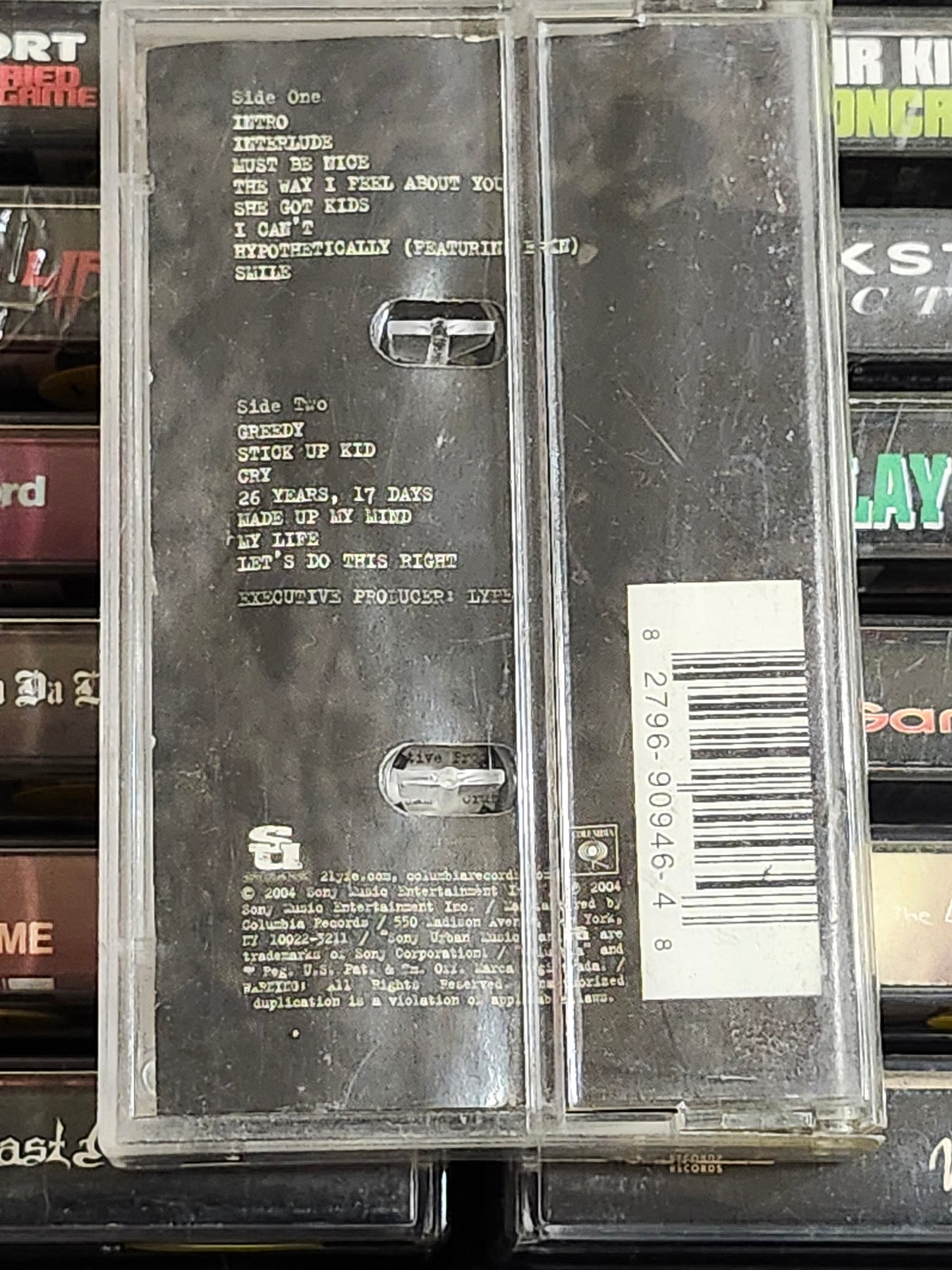 Lyfe Jennings 268-192 Cassette Rare HTF OOP