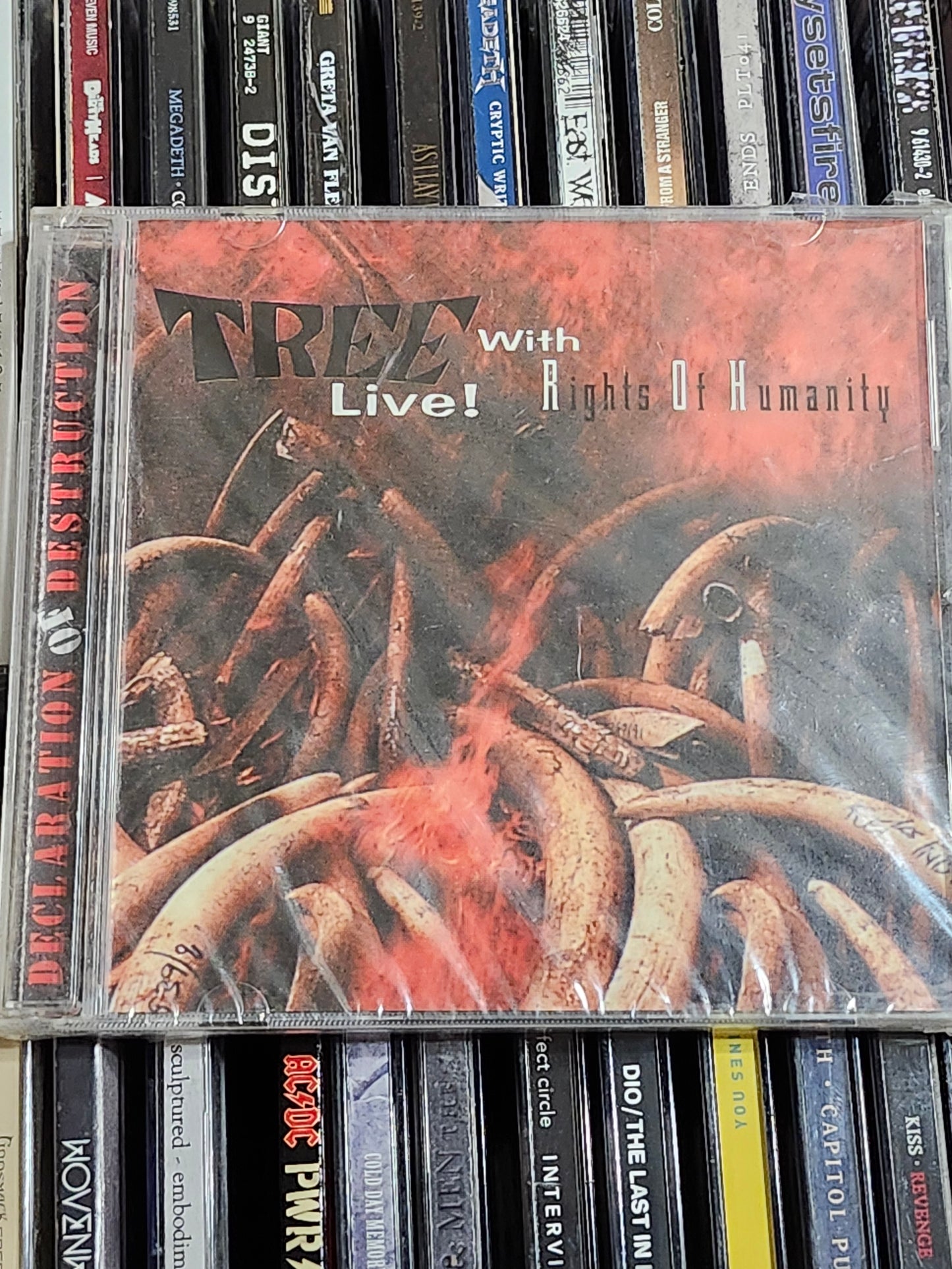 Tree Live Rights Of Humanity Declaration Of Destruction CD Rare Punk Hardcore