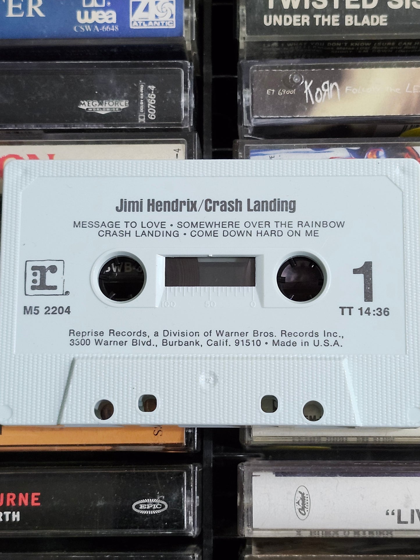 Jimi Hendrix - Crash Landing Cassette