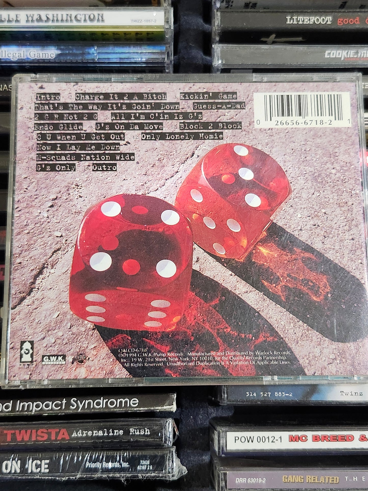 Havoc + Prodeje - Kickin' Game CD SCC S.C.C. South Central Cartel Rare HTF OOP