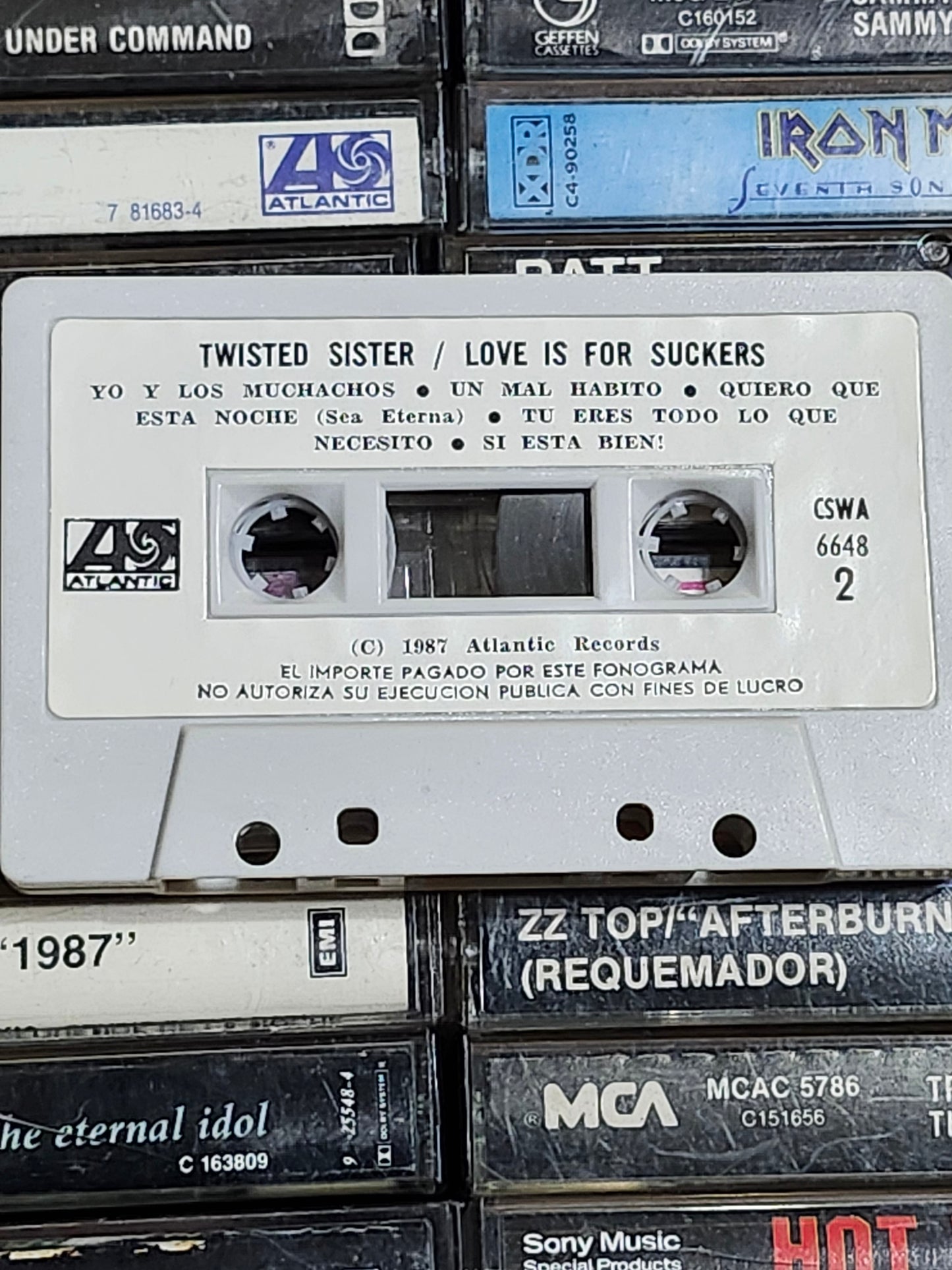 Twisted Sister Lot Love Is For Suckers Cassette Import Rare OOP HTF Mexico
