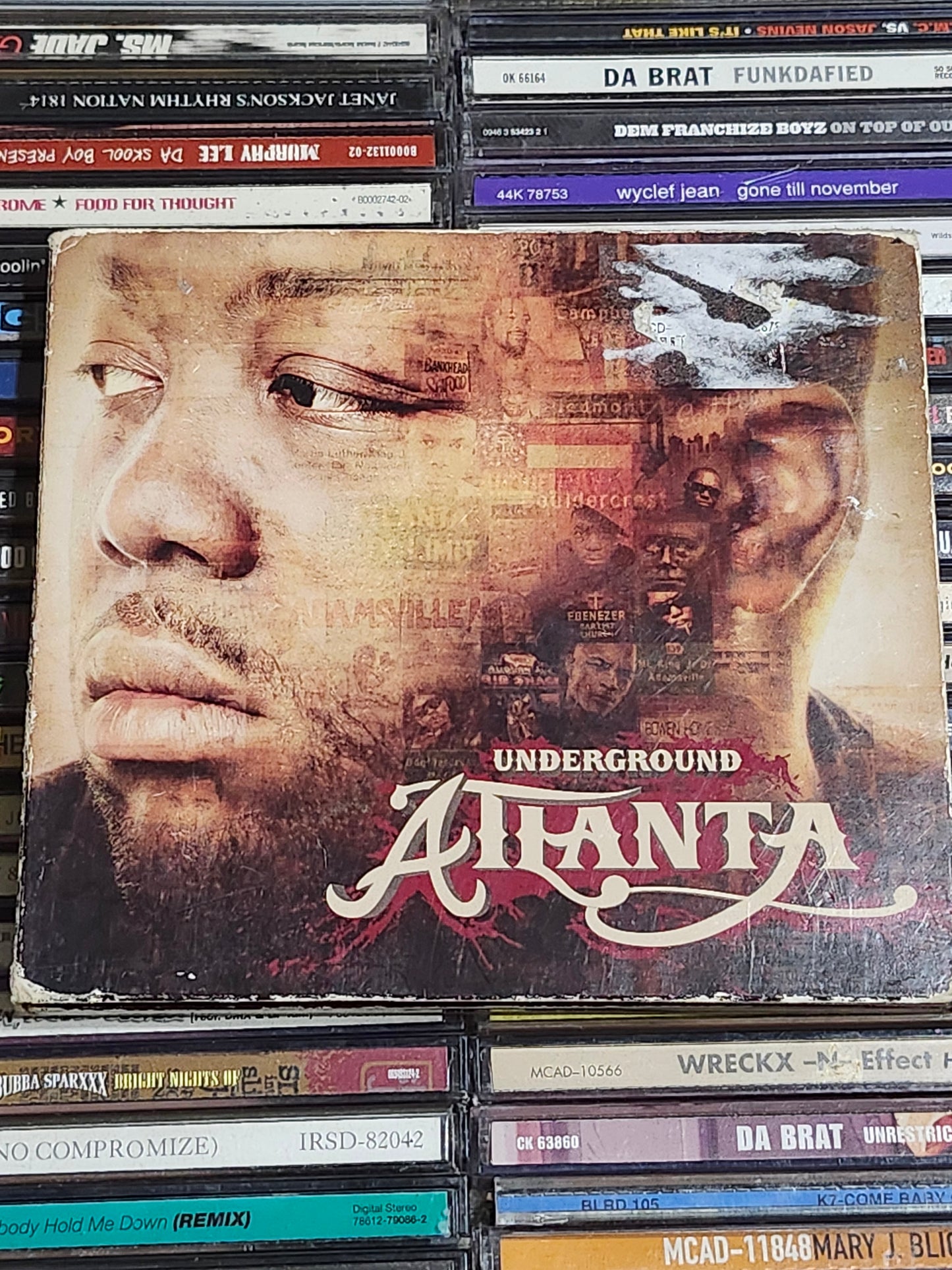 Killer Mike Underground Atlanta CD Rare HTF OOP Gucci Mane OJ Da Juiceman Cy Hi