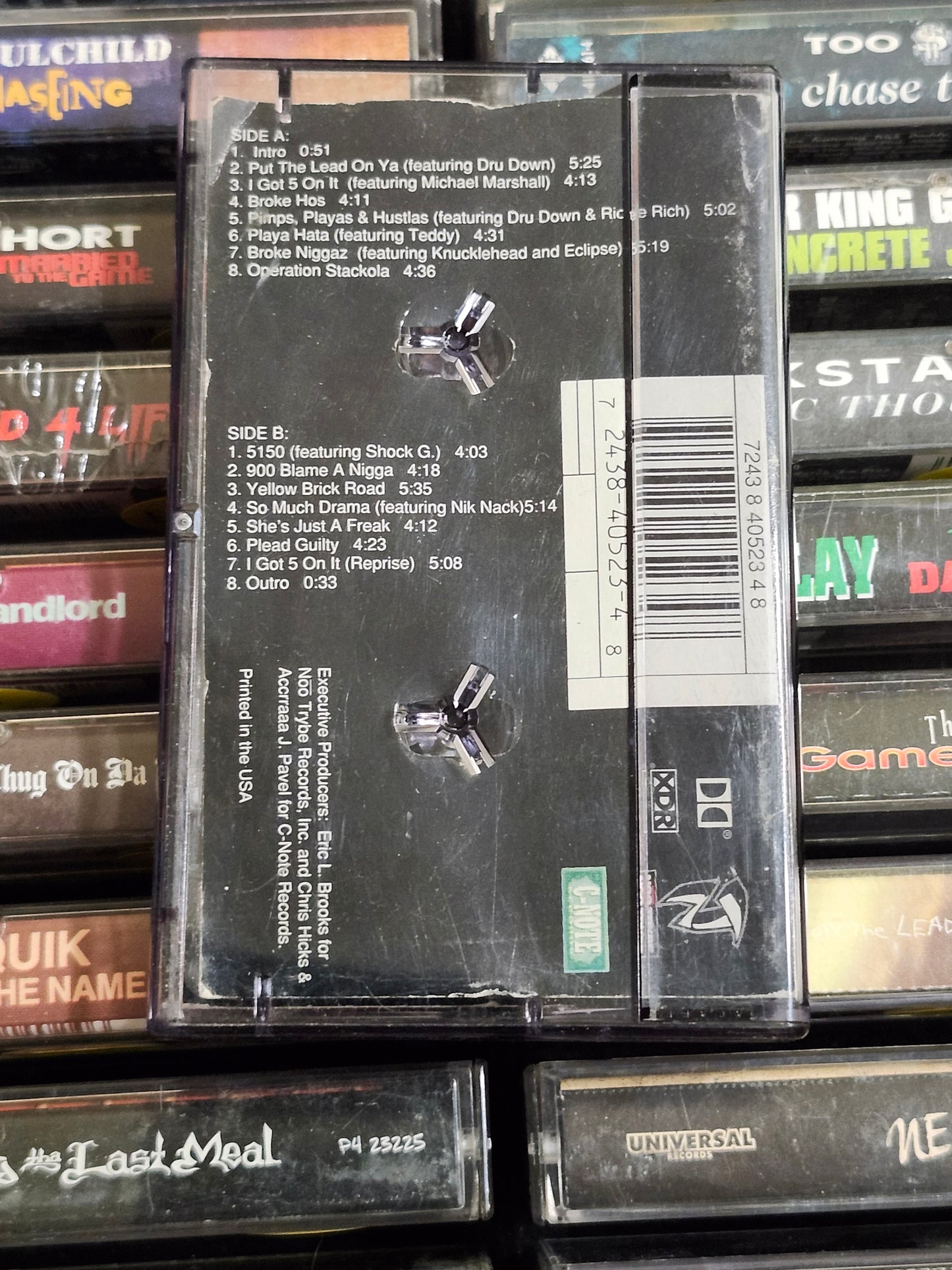 Luniz Operation Stackola Cassette