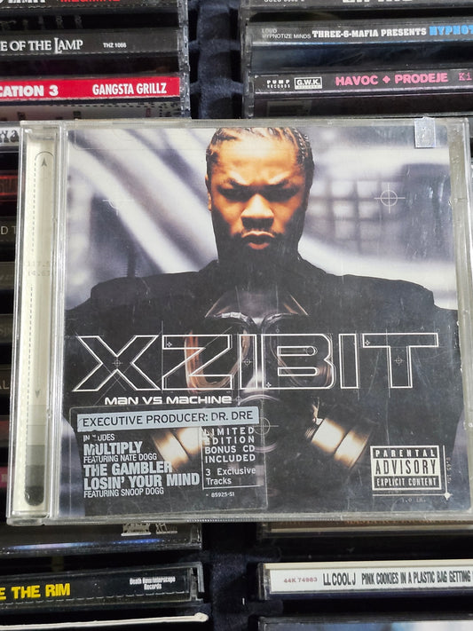 Xzibit: Man Vs Machine CD Nate Dogg Eminem Bonus Disc