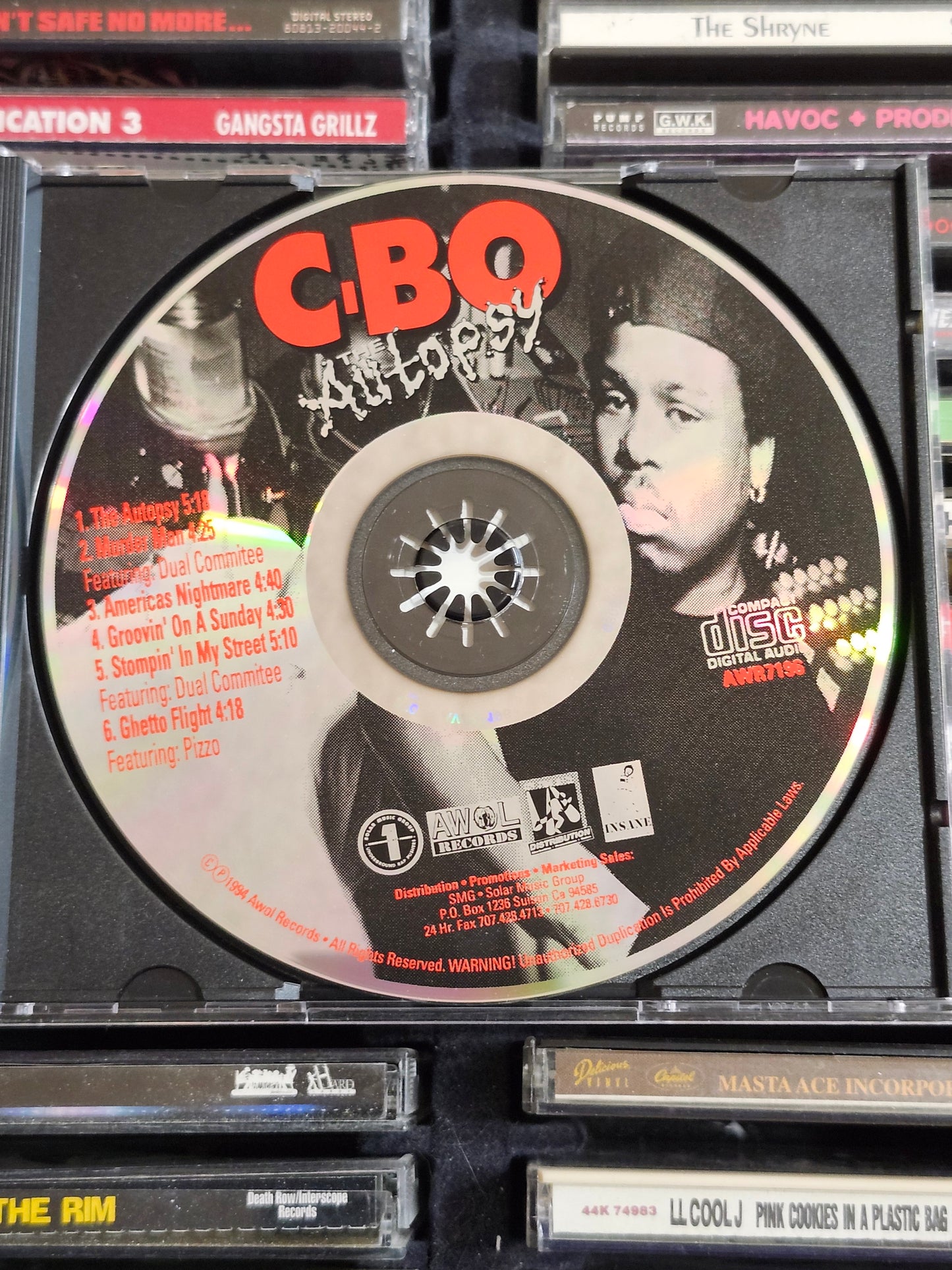 C-BO The Autopsy CD Rare HTF OOP