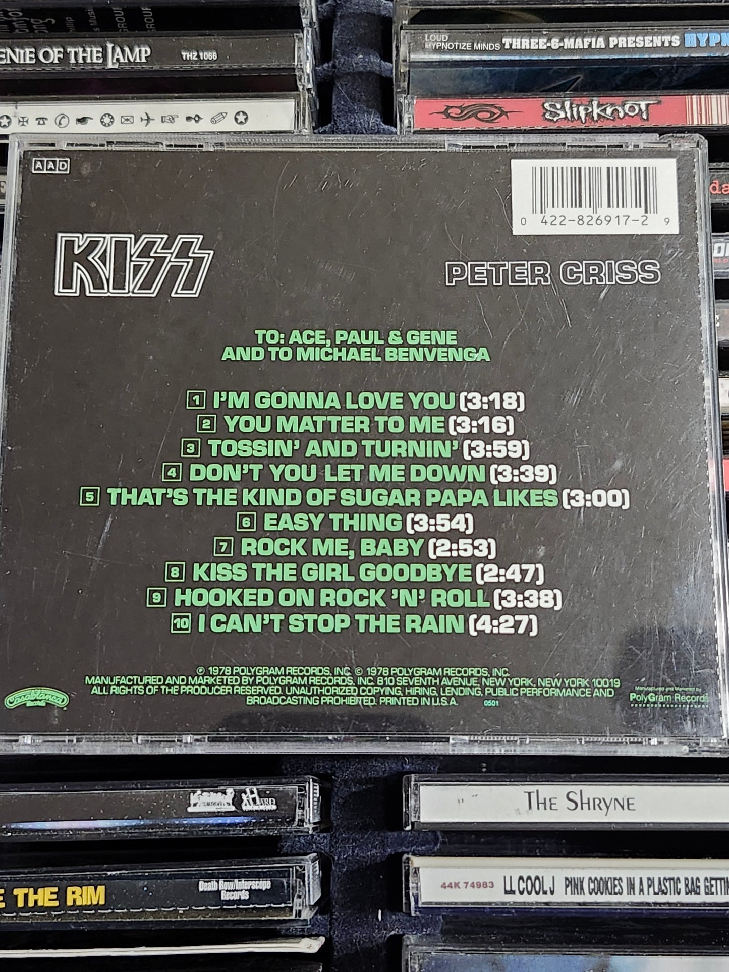 Peter Criss CD Kiss