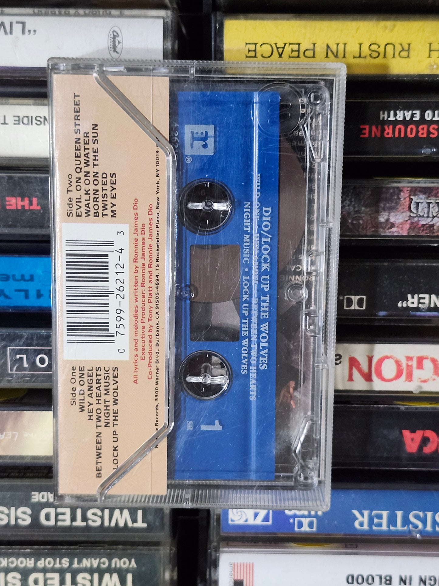 Dio Lock Up The Wolves Cassette