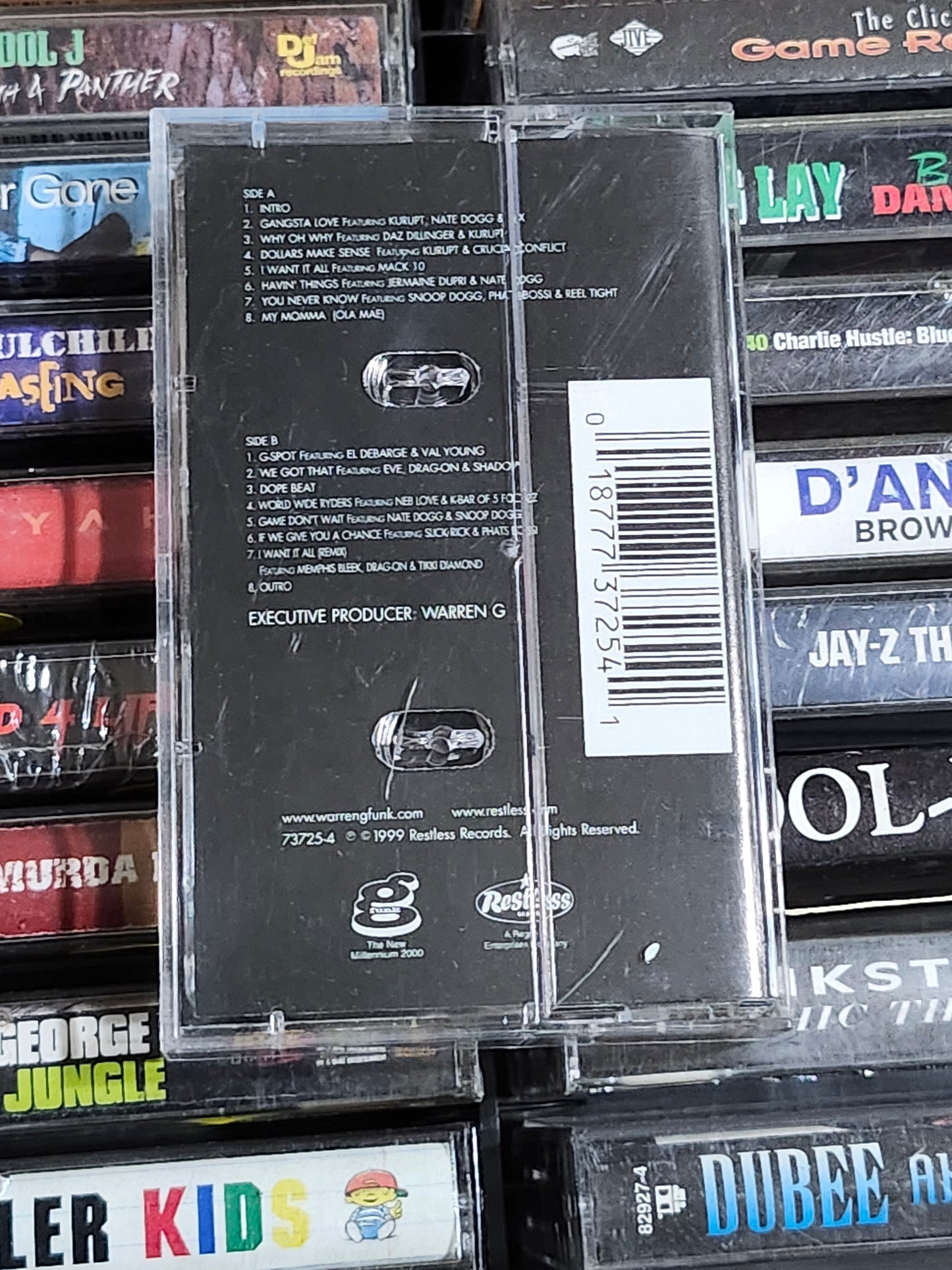 Warren G - I Want It All Cassette DPG Nate Dogg