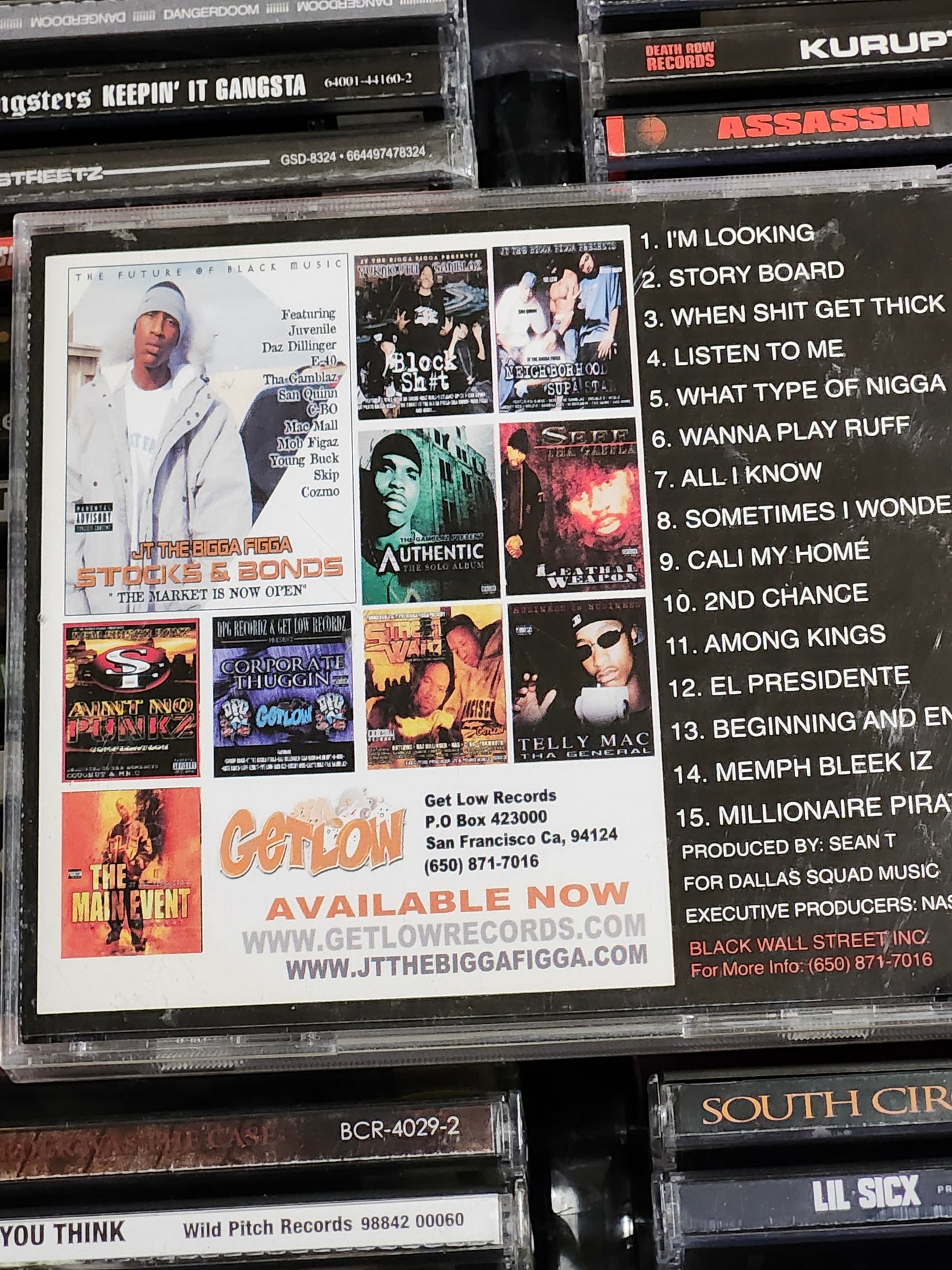 Nas and The Game ‎– QB 2 Compton CD JT The Bigga Figga Rare HTF OOP