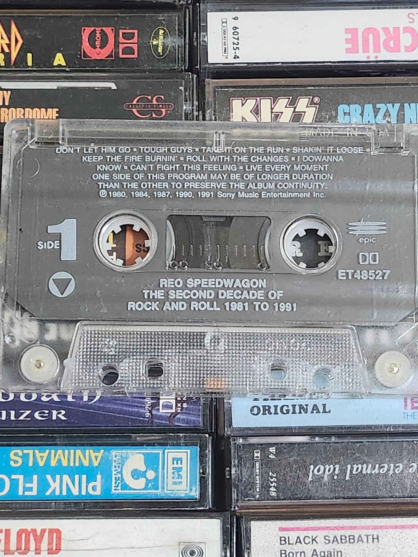 REO Speedwagon The 2nd Decade Of Rock Cassette