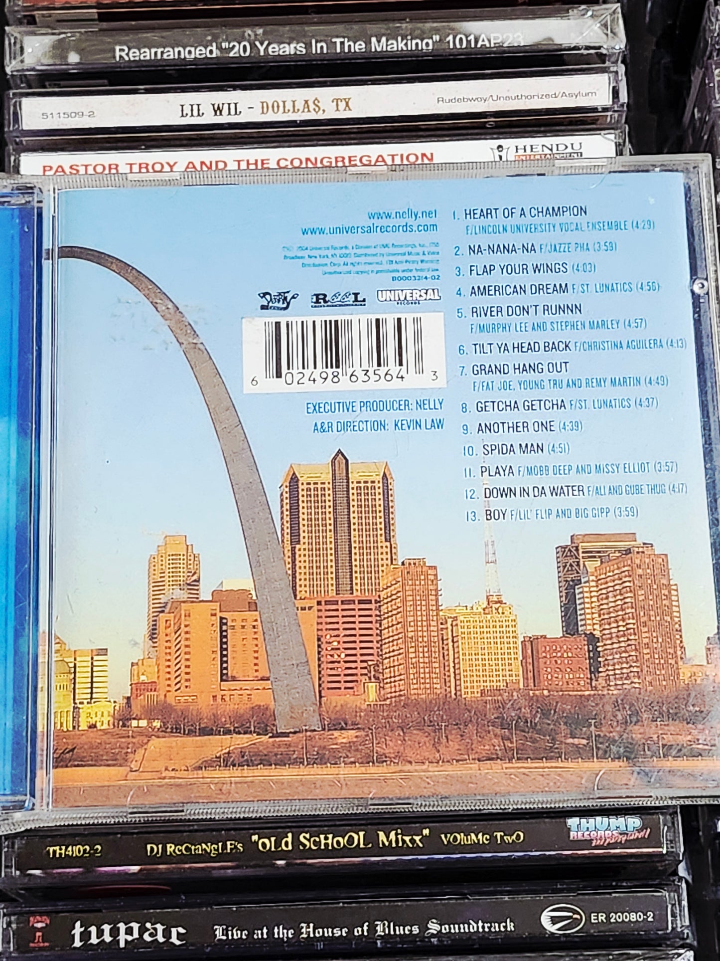 Nelly : Sweat CD Christina Aguilera Mobb Deep Fat Joe St Lunatics
