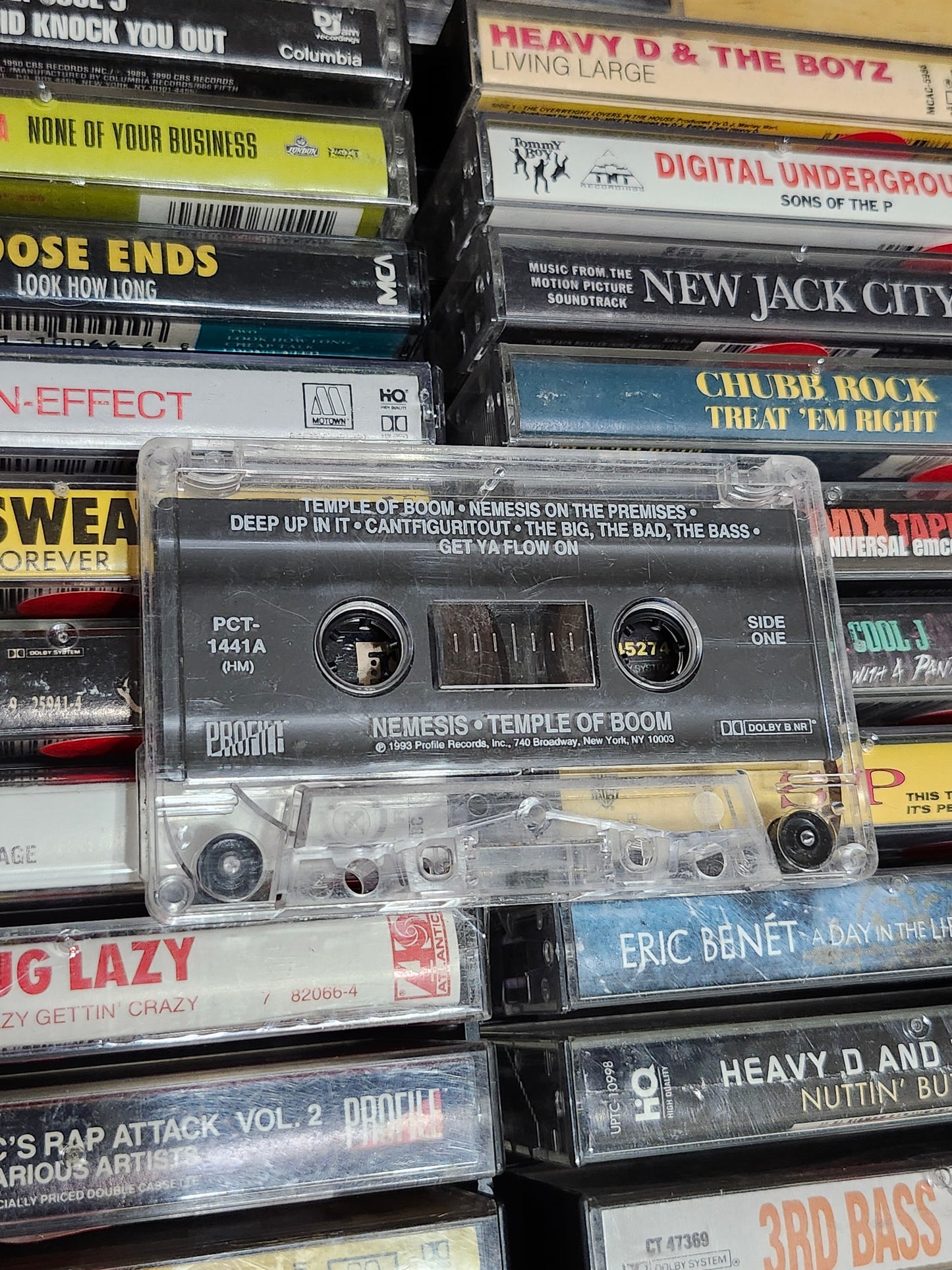 Nemesis Temple Of Boom Cassette Tape