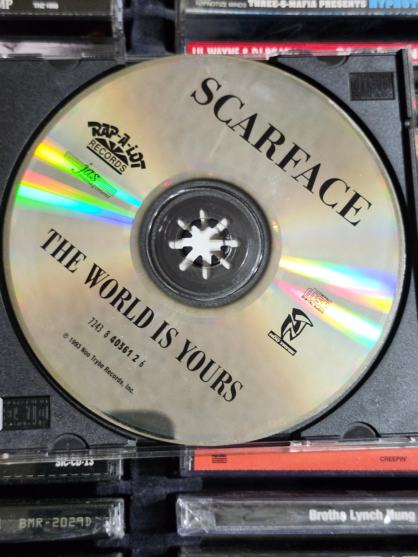 Scarface Face II Face World Is Yours CD Rare HTF OOP