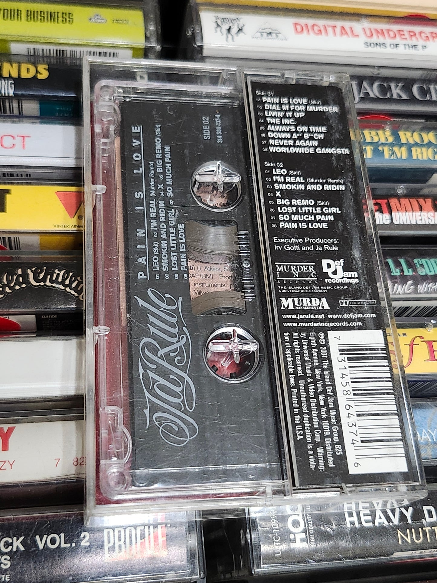 Ja Rule Pain Is Love Cassette Rare HTF OOP